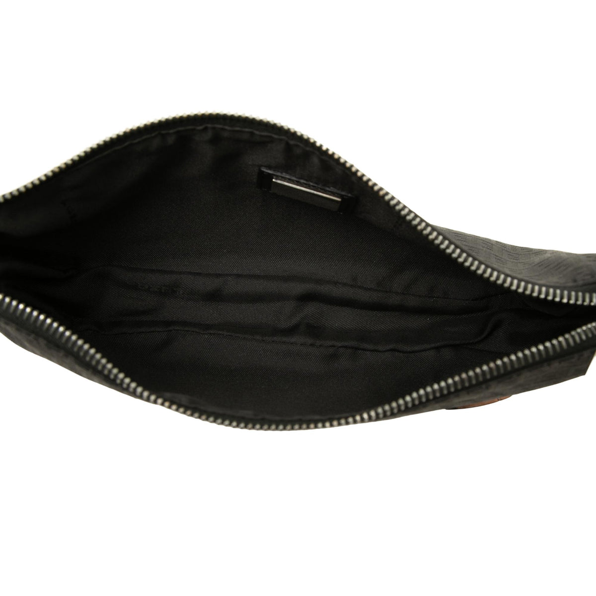 Fendi Micro Zucchino Canvas Shoulder Bag