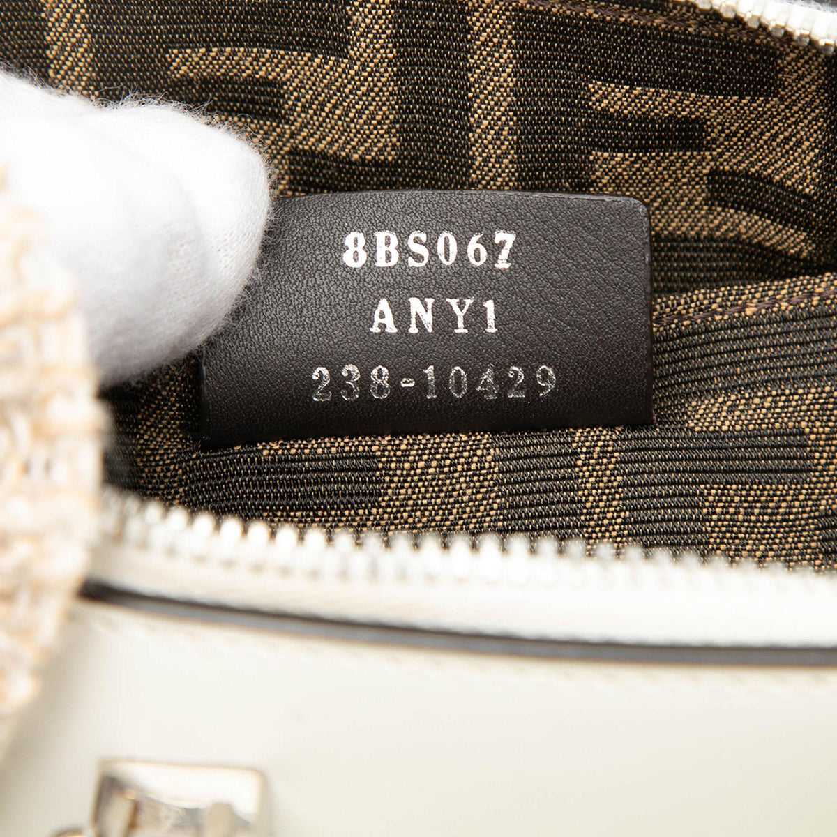 Fendi Mini Leather By The Way Roma Satchel