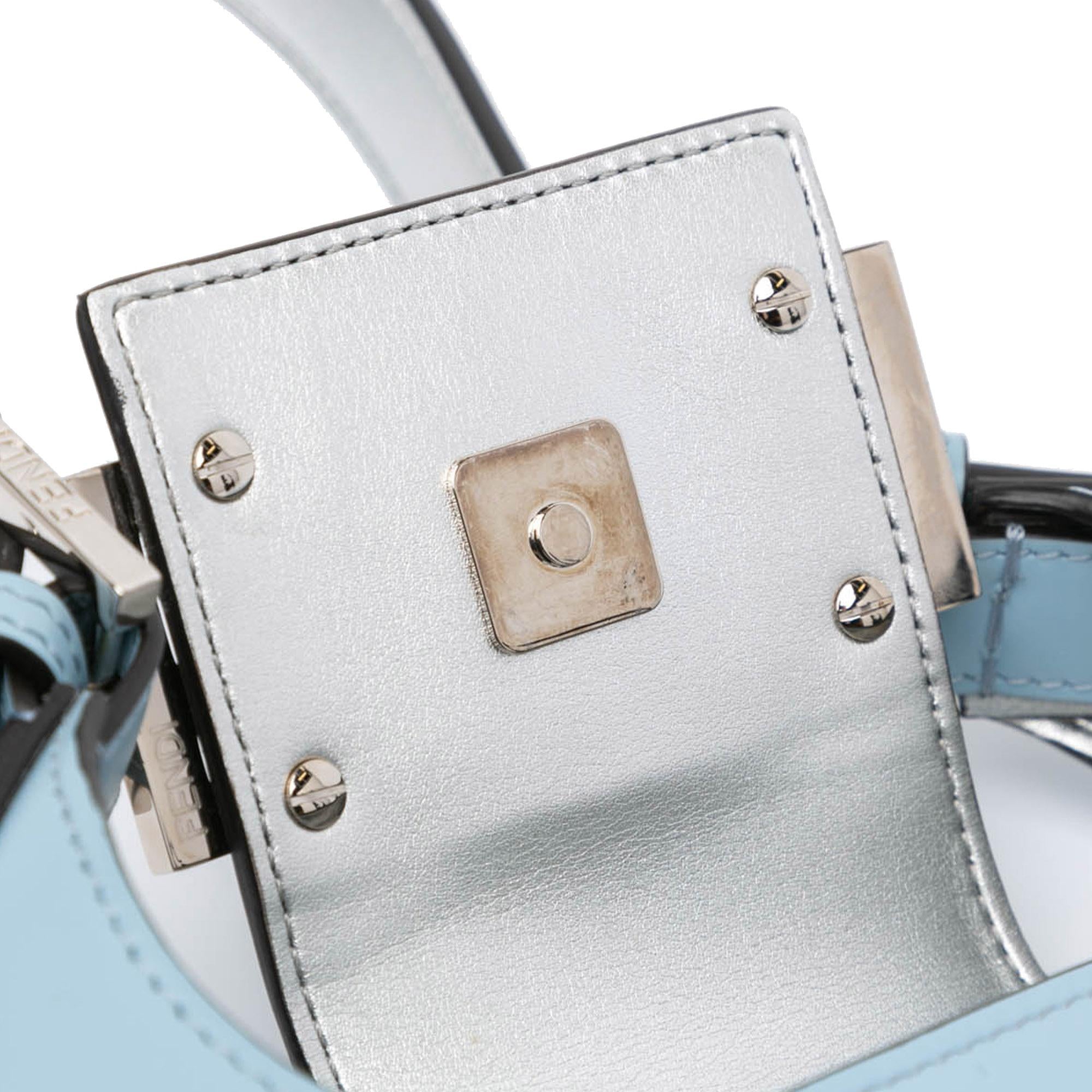 Fendi Mini Leather Cookie Hobo