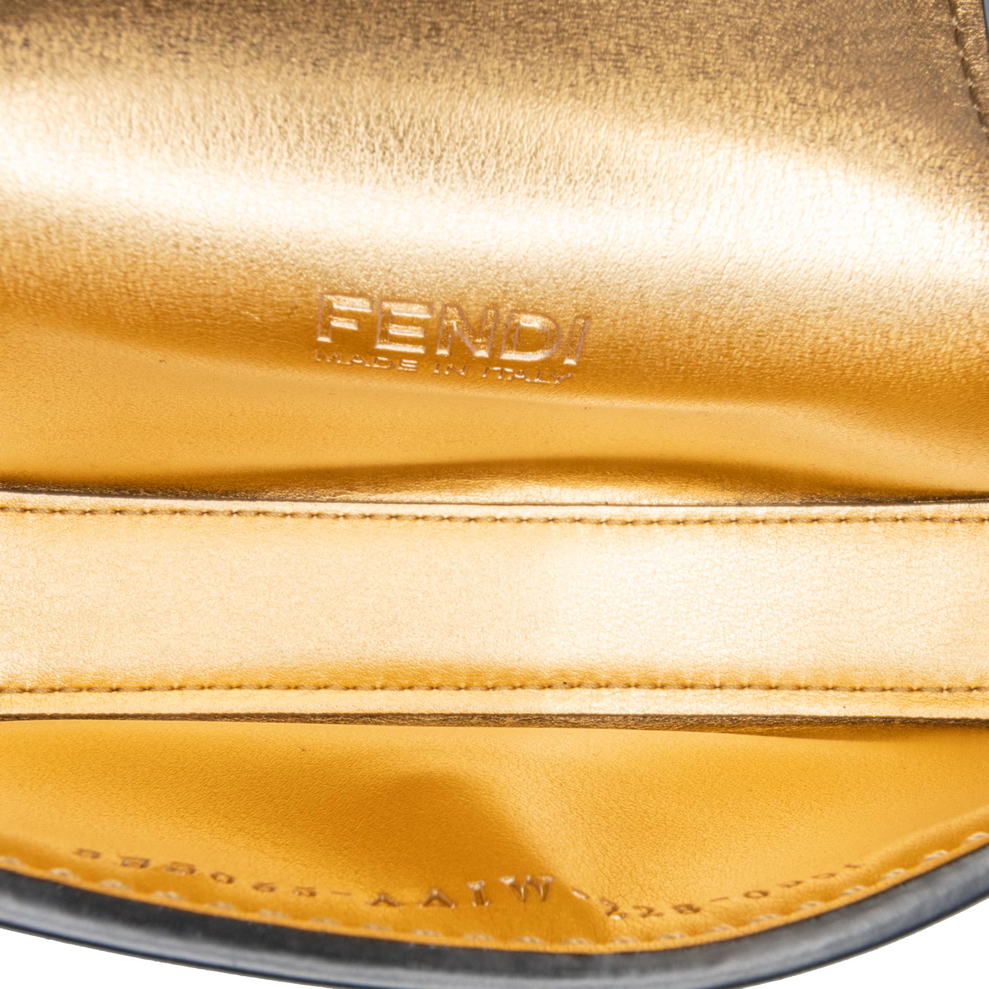 Fendi Mini Leather Cookie Hobo