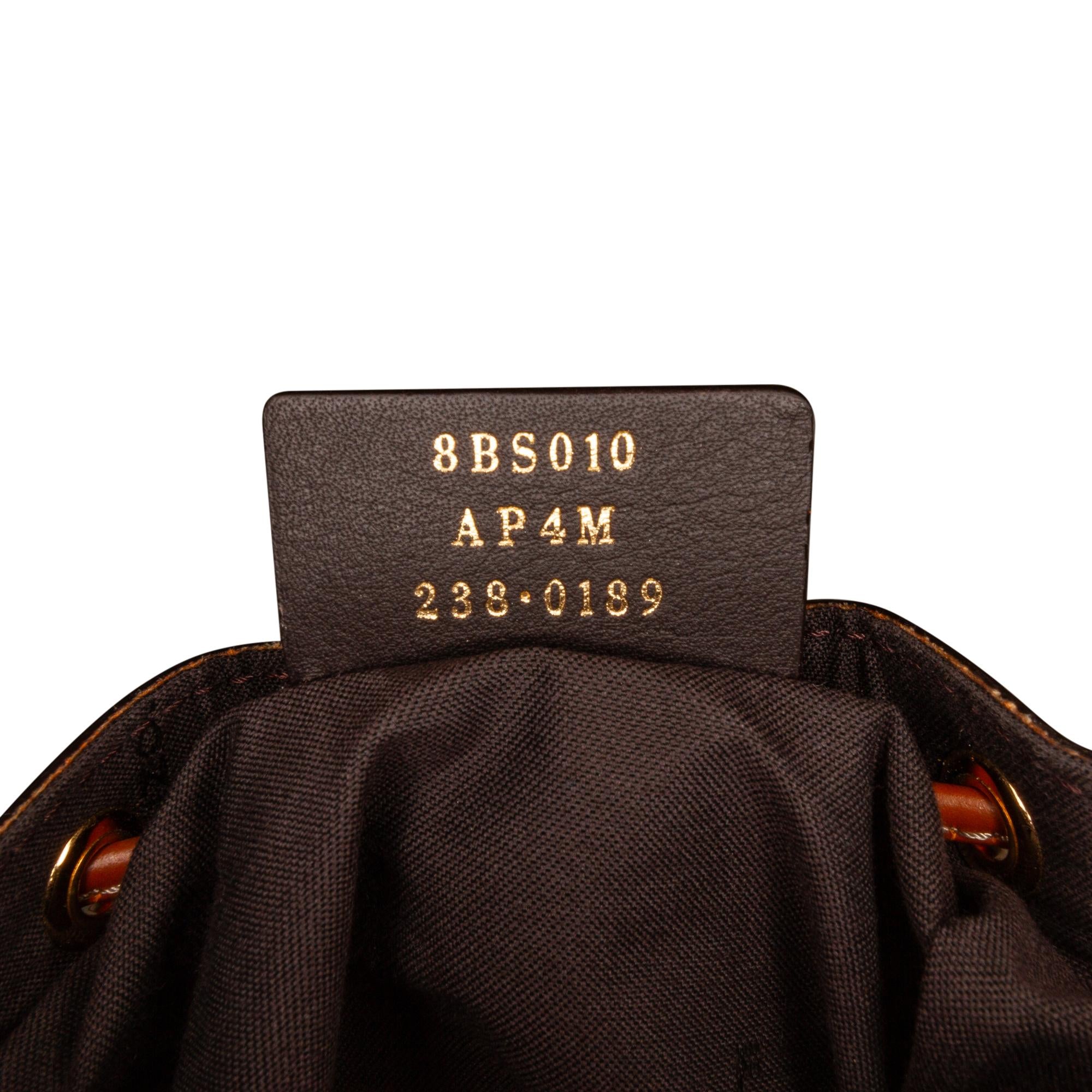 Fendi Mini Raffia Zucca Mon Tresor Bucket Bag (SHG-nU09oe)