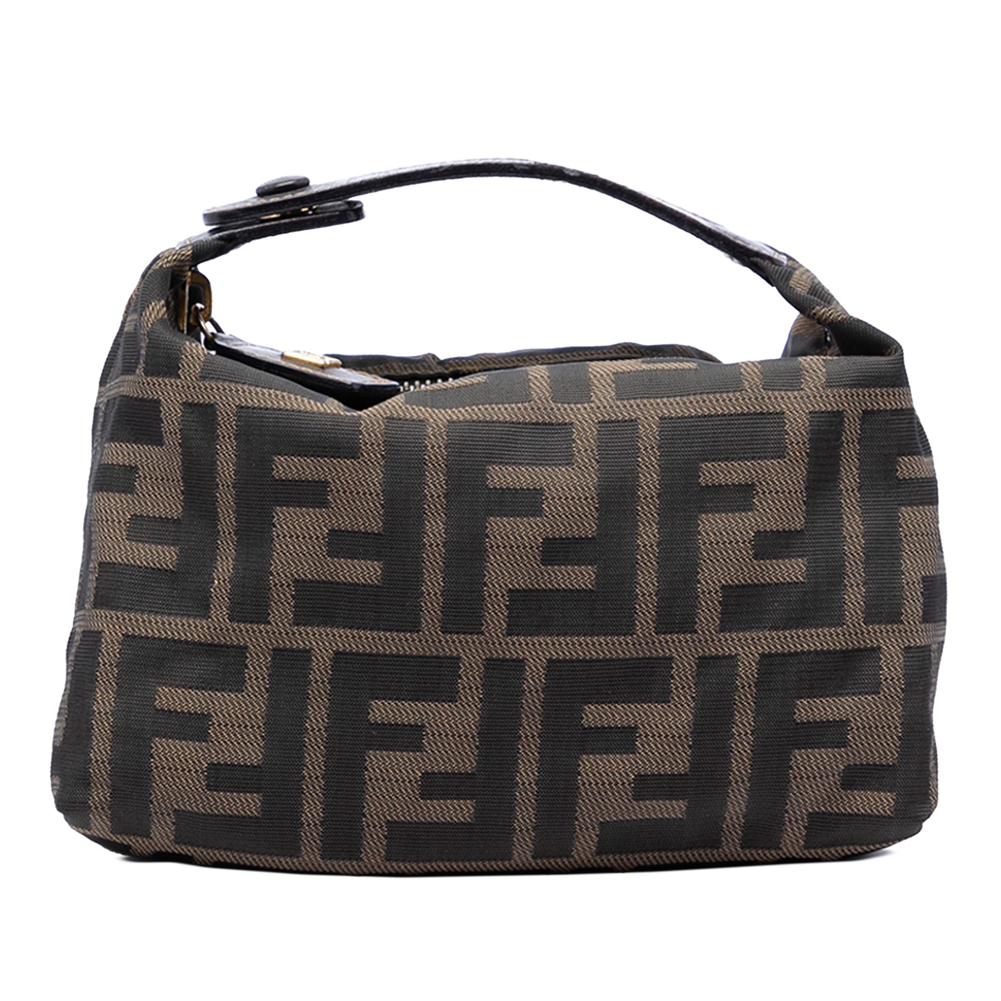 Fendi Mini Zucca Canvas Handbag