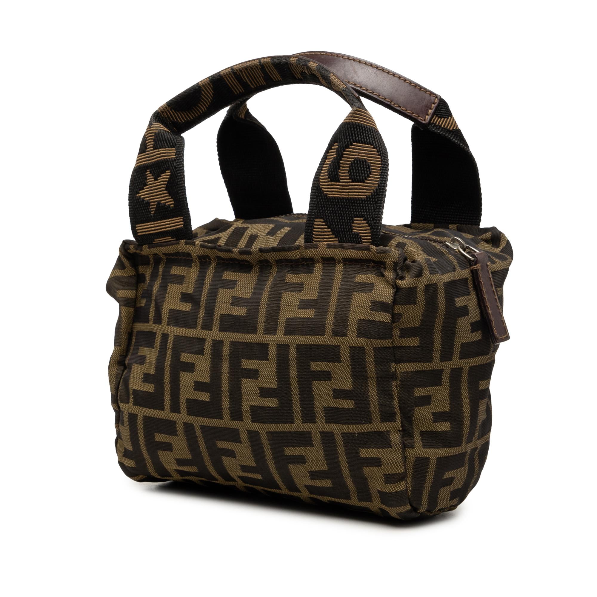 Fendi Mini Zucca Canvas Handbag
