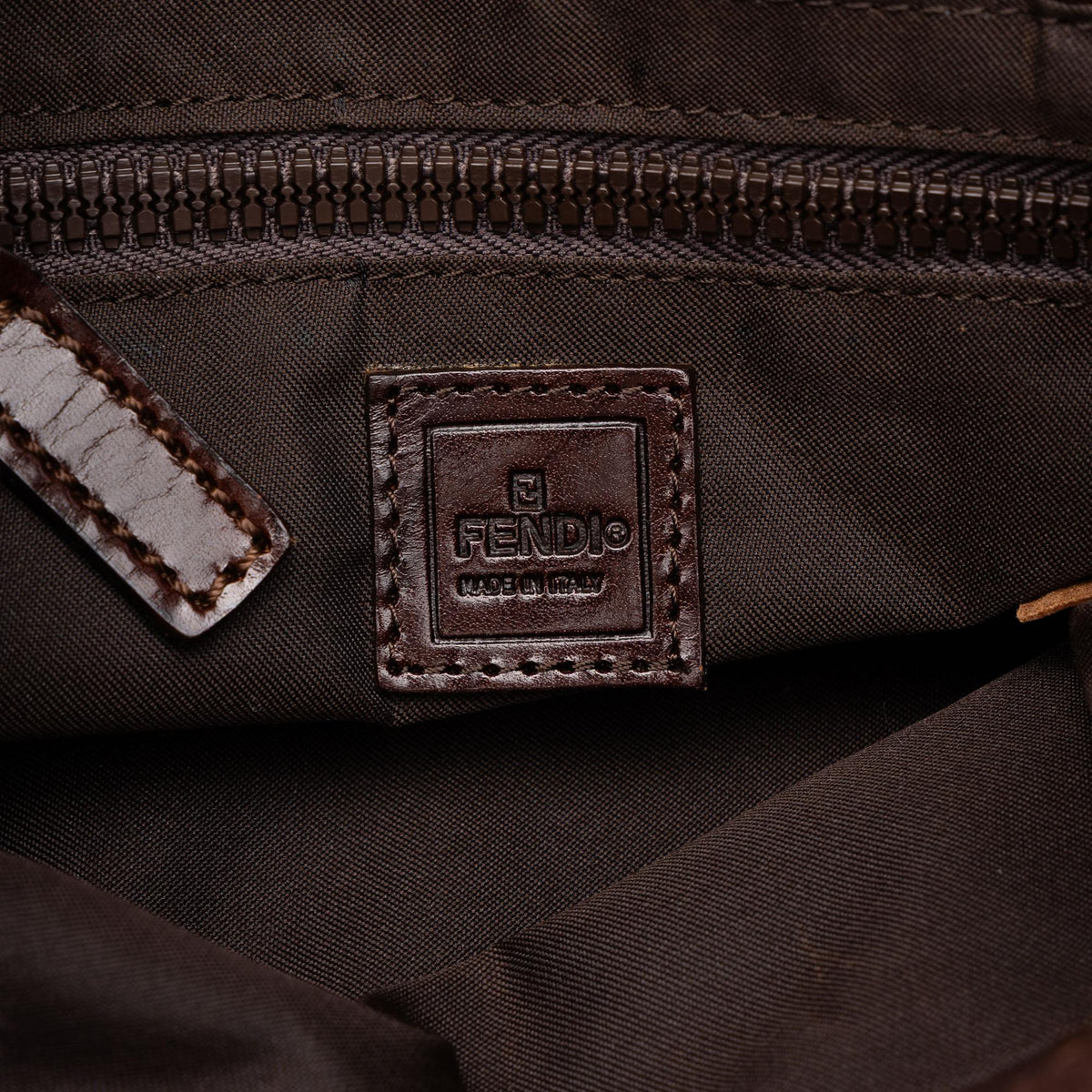 Fendi Mini Zucca Canvas Tote