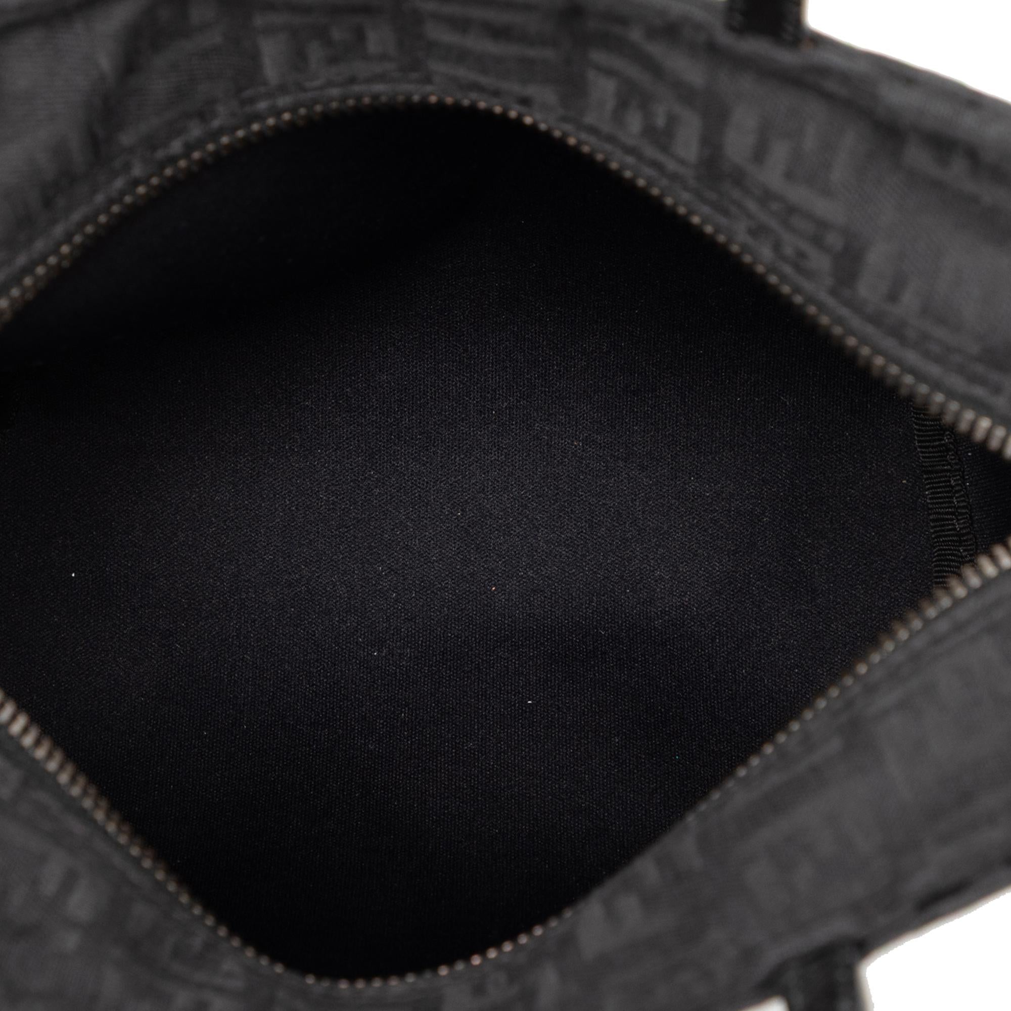 Fendi Mini Zucchino Canvas Handbag