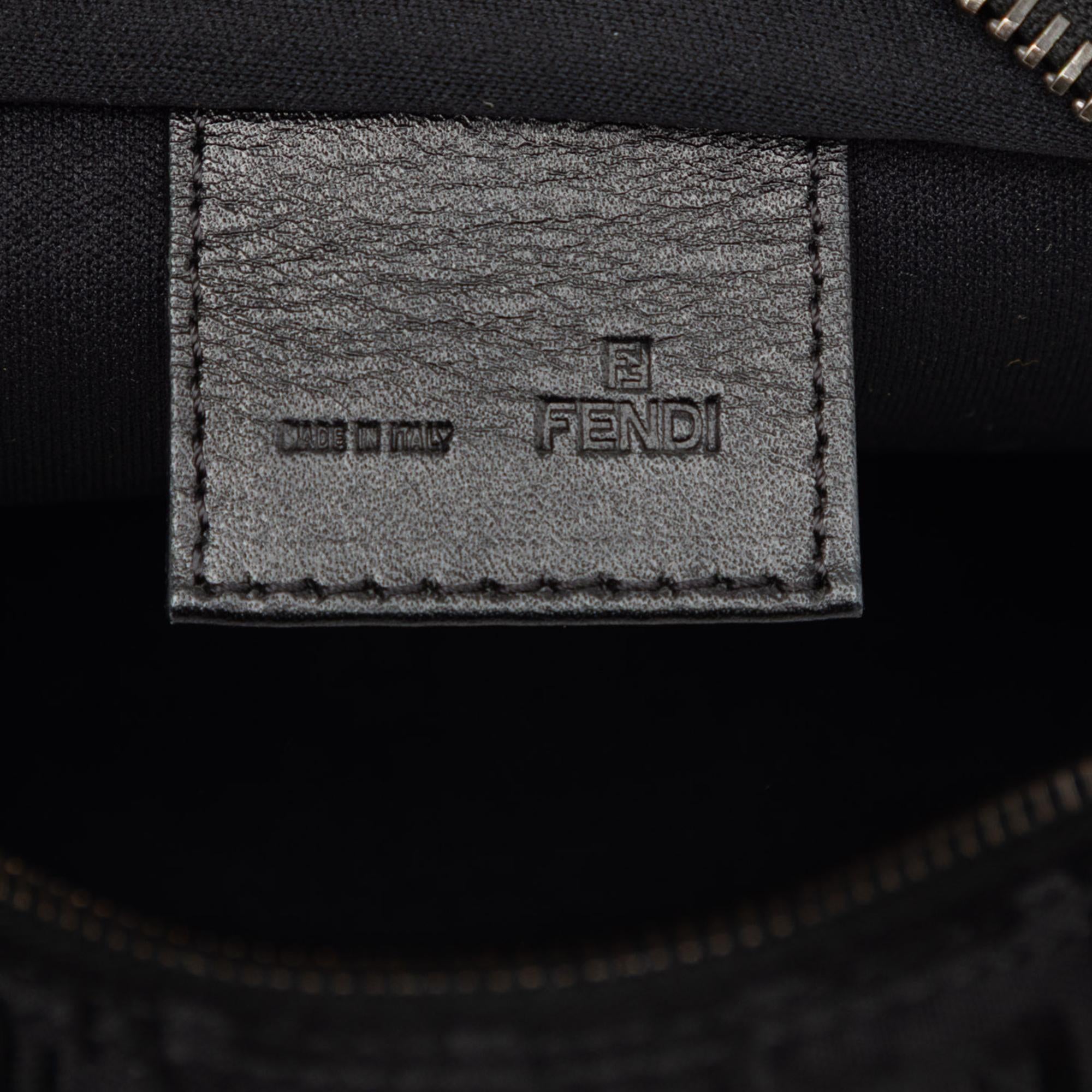 Fendi Mini Zucchino Canvas Handbag
