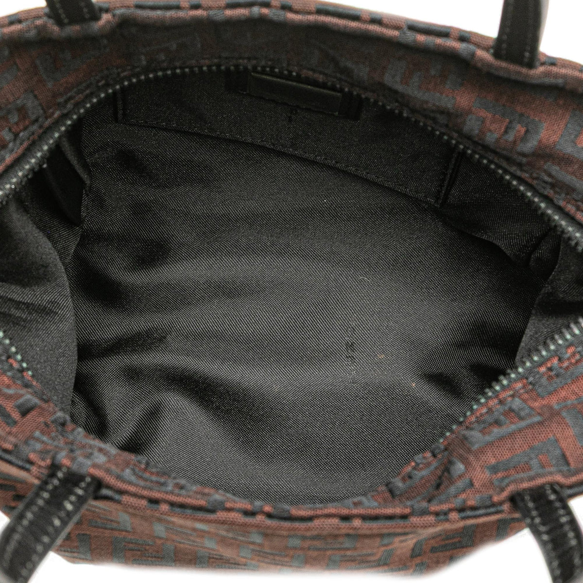 Fendi Mini Zucchino Canvas Handbag