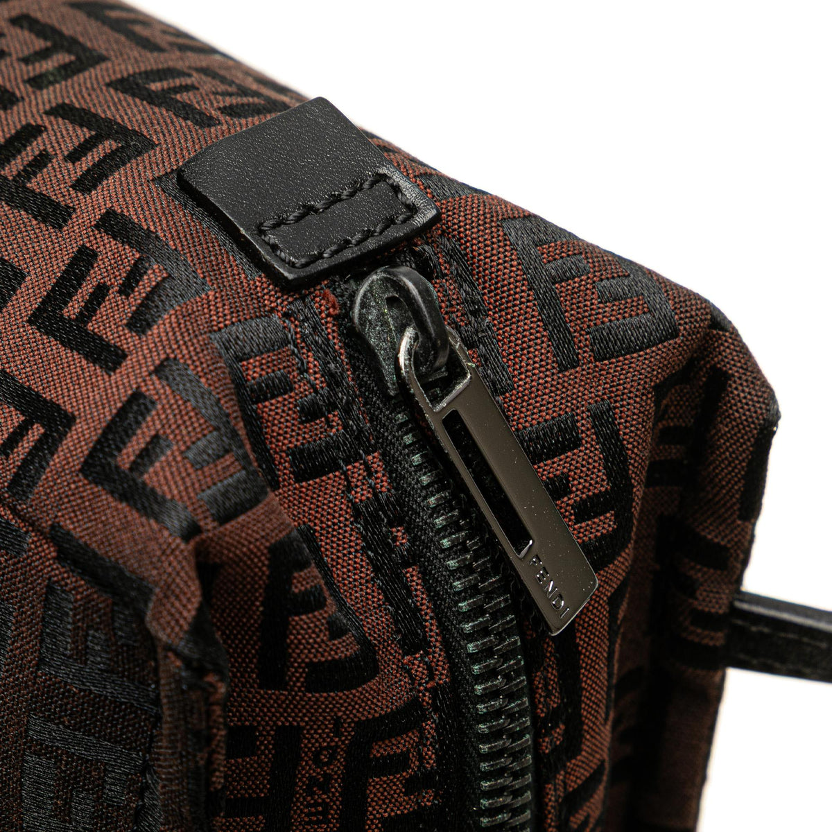 Fendi Mini Zucchino Canvas Handbag