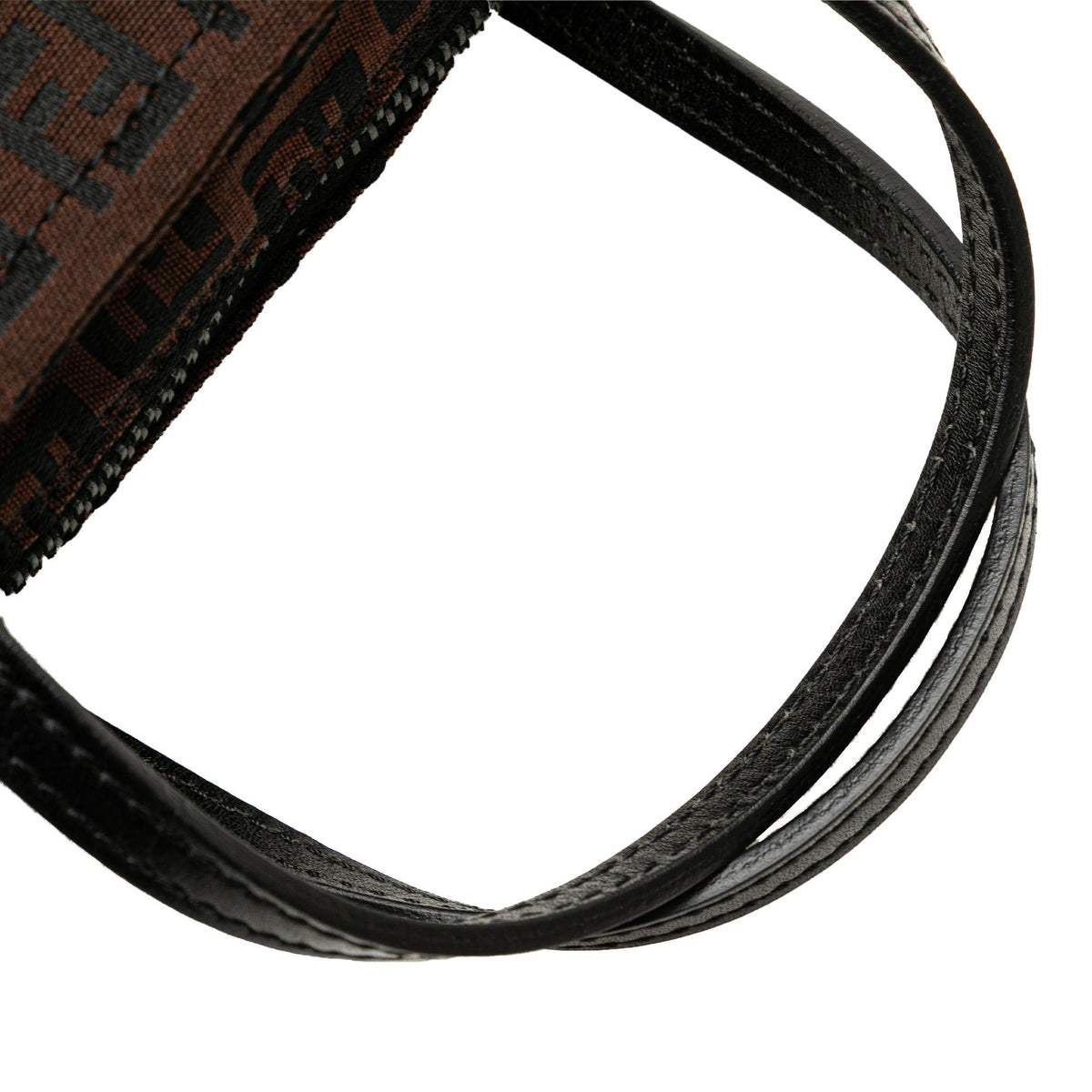 Fendi Mini Zucchino Canvas Handbag