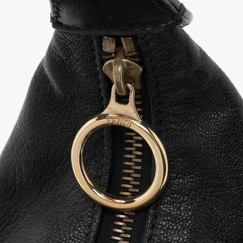 Fendi Nappa Leather Small Hobo (SHF-KysPJl)