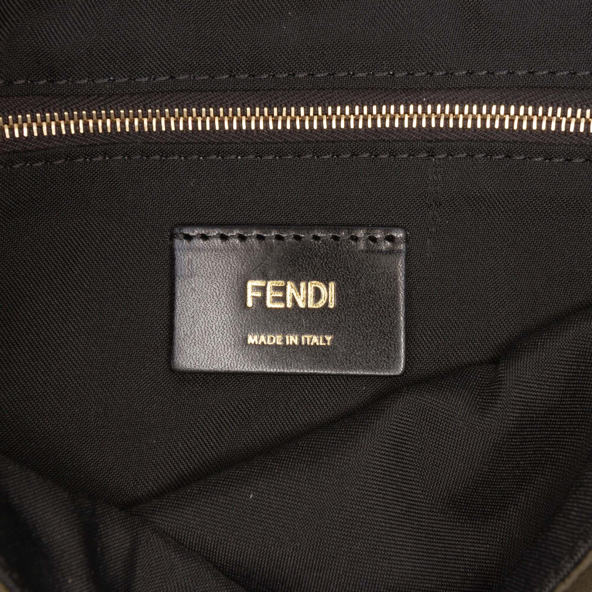 Fendi Nylon Convertible Baguette