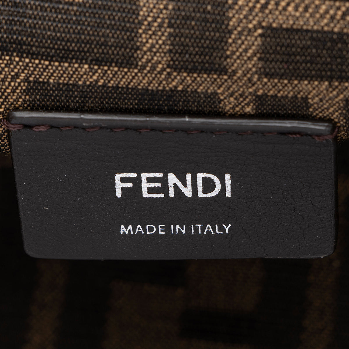 Fendi Patent Leather Fendi First Midi Shoulder Bag