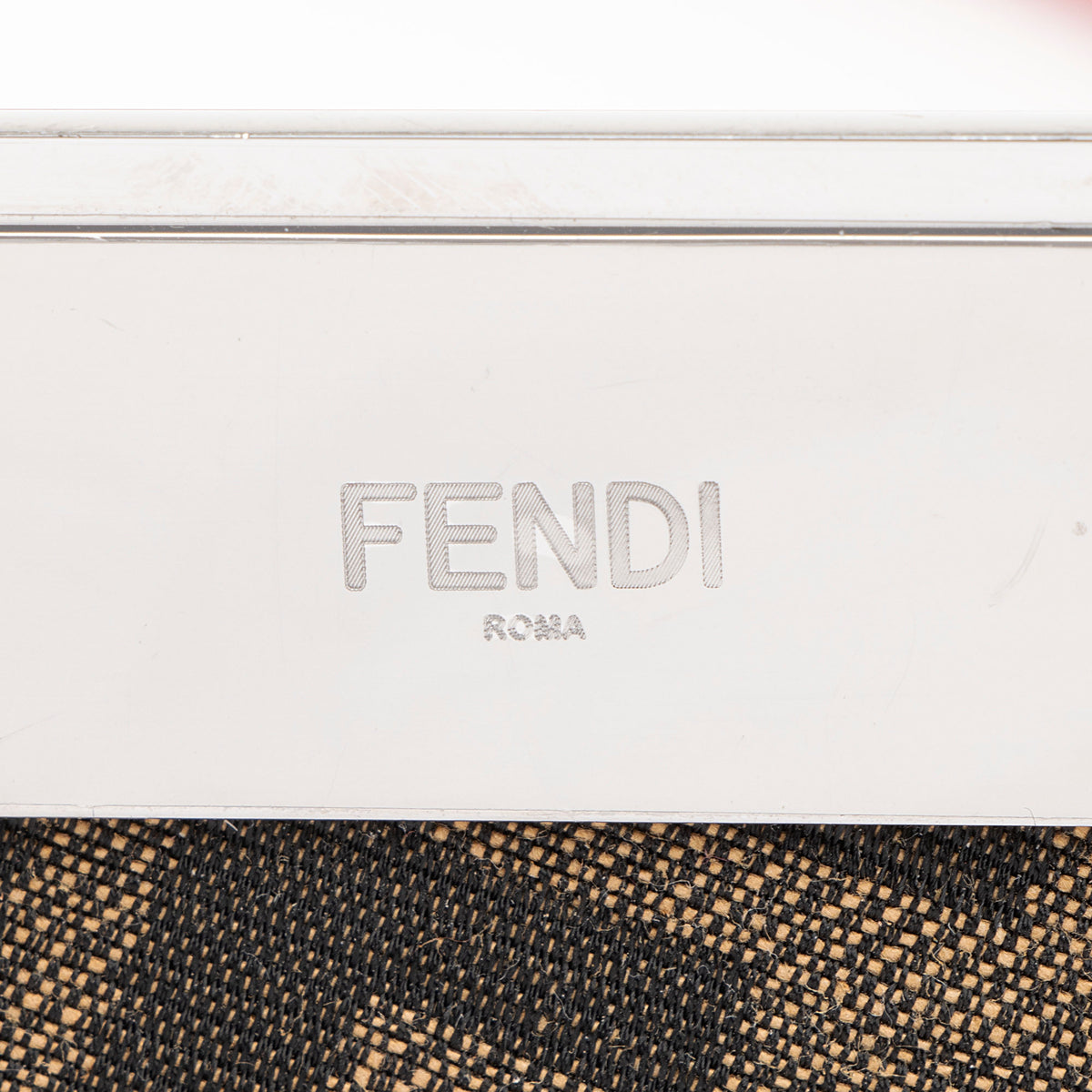 Fendi Patent Leather Fendi First Midi Shoulder Bag