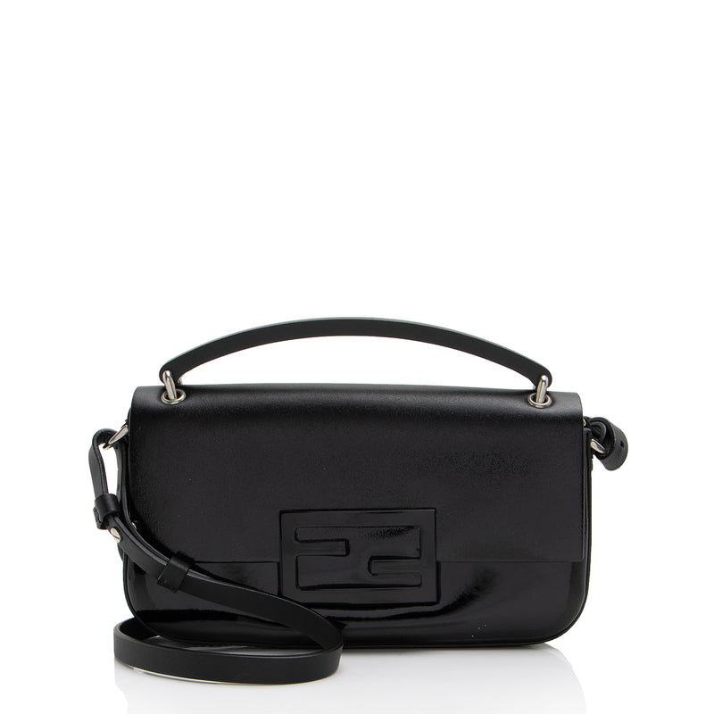 Fendi patent baguette online