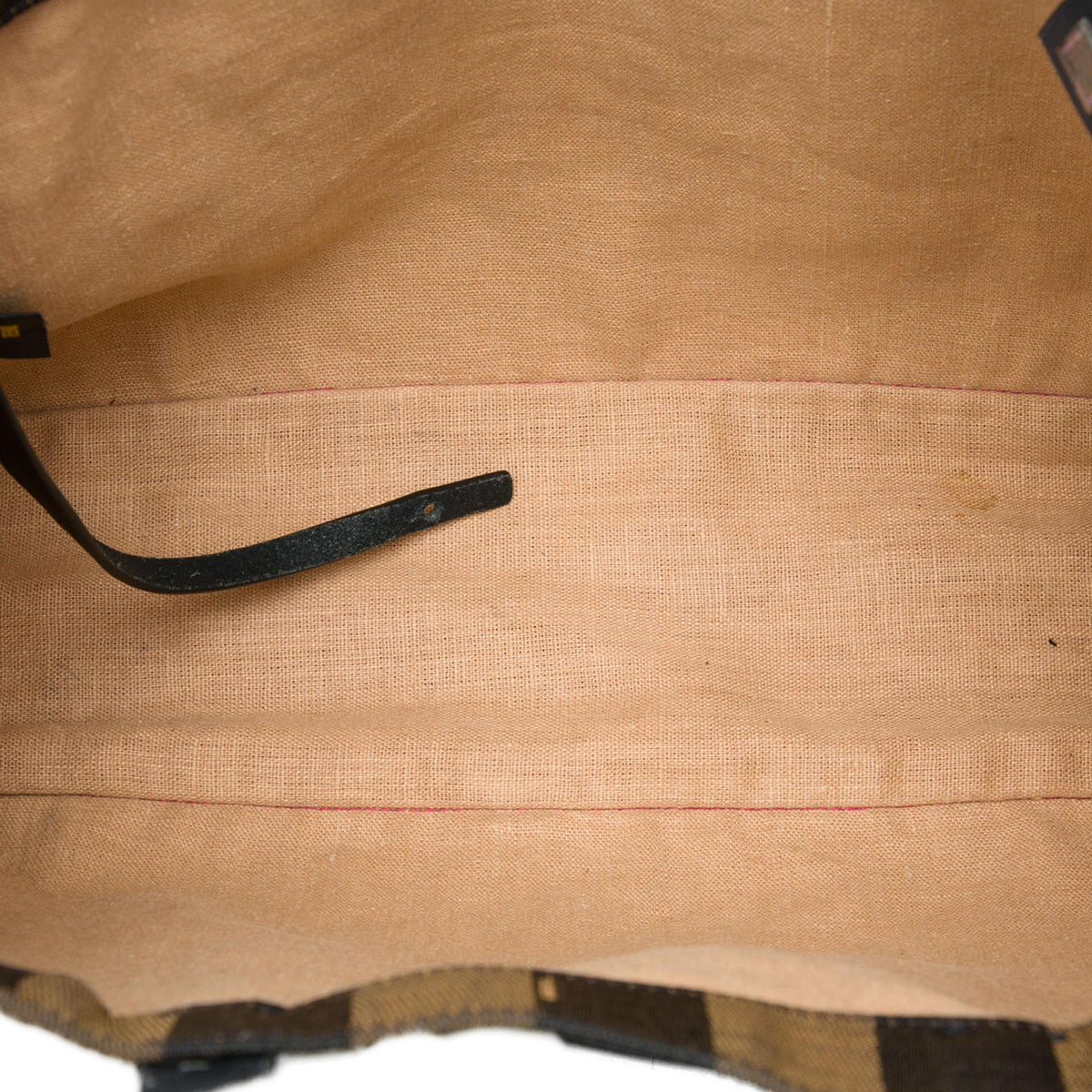 Fendi Pequin Canvas Simply Shopping Tote