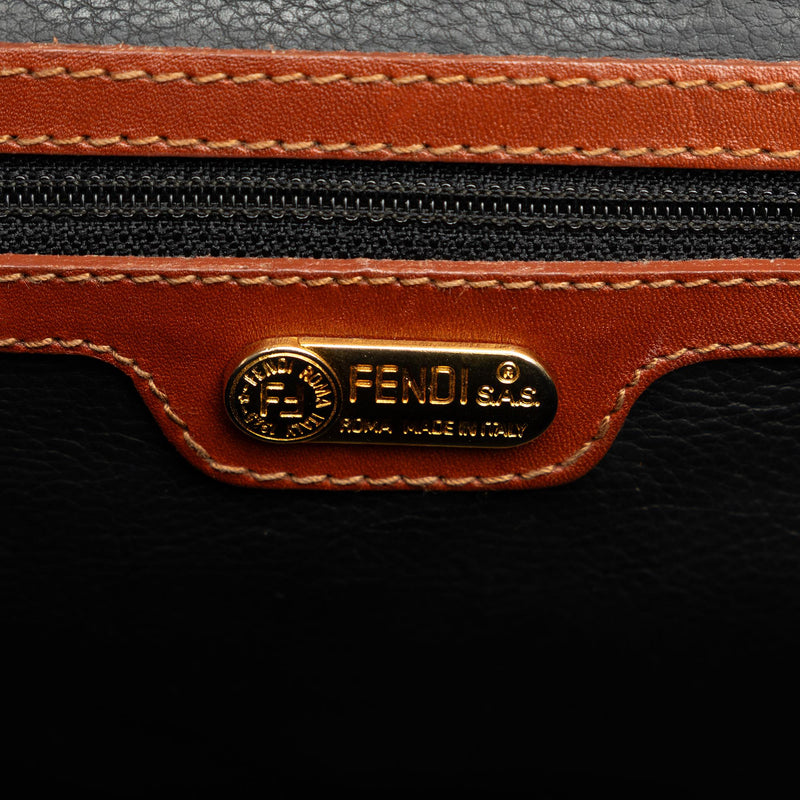 Fendi Pequin Handbag (SHG-m85b5a)