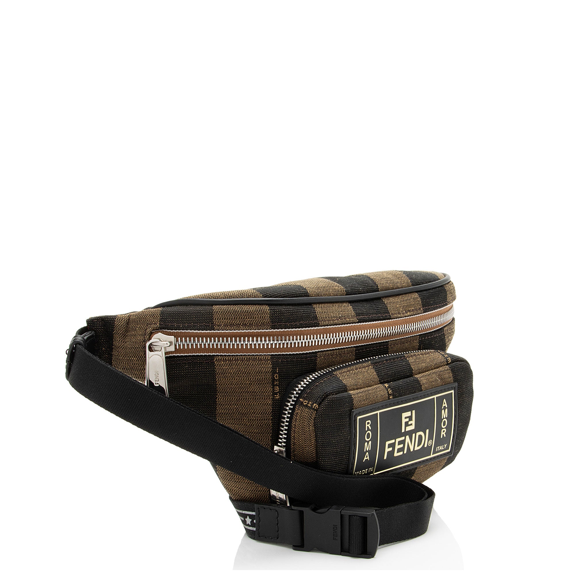 Fendi Pequin Logo Belt Bag