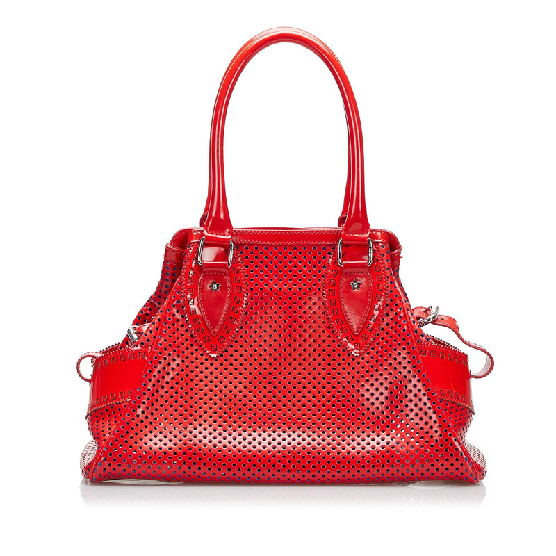 Fendi Perforated De Jour Handbag (SHG-sVcL4M)