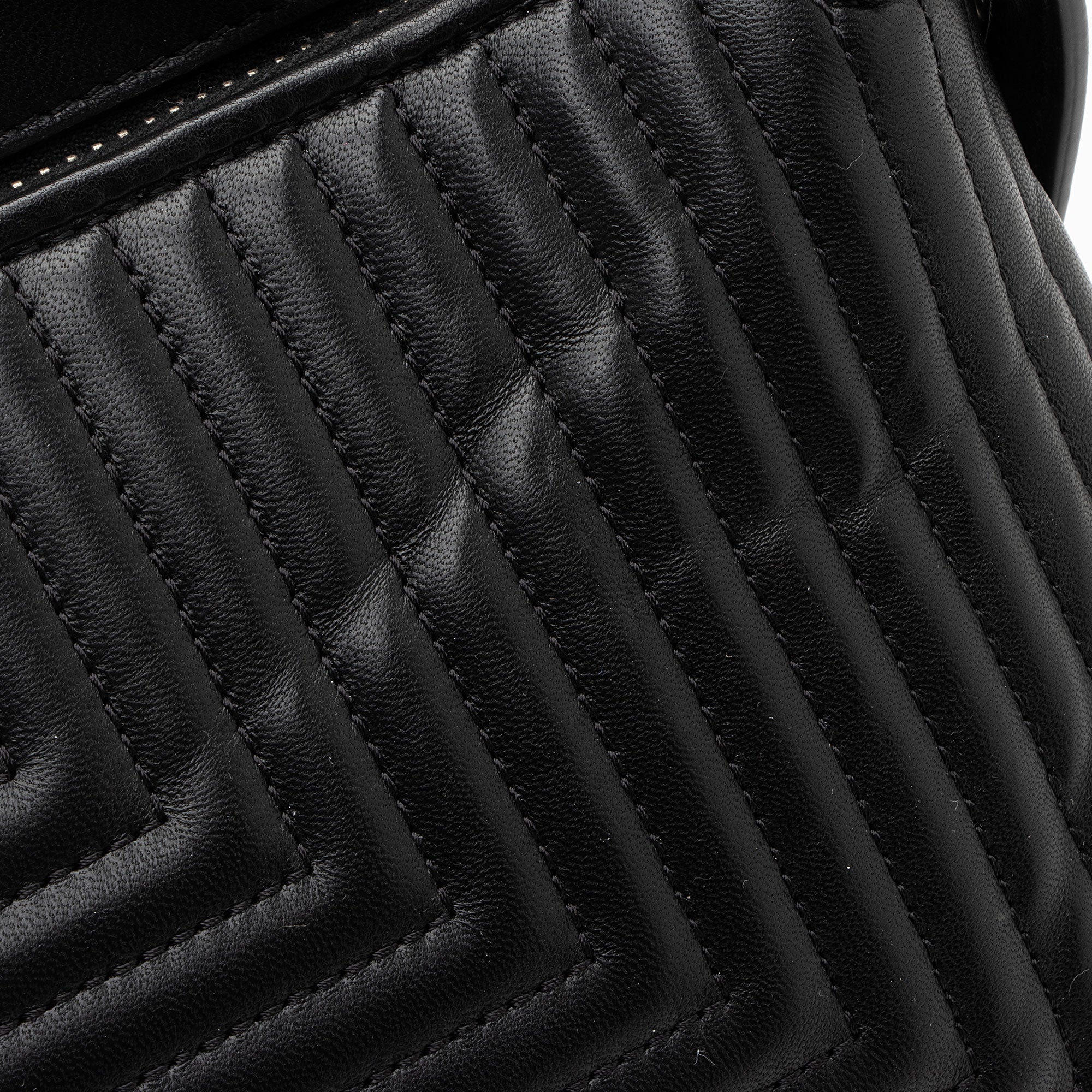 Fendi Quilted Leather Dotcom Small Shoulder Bag