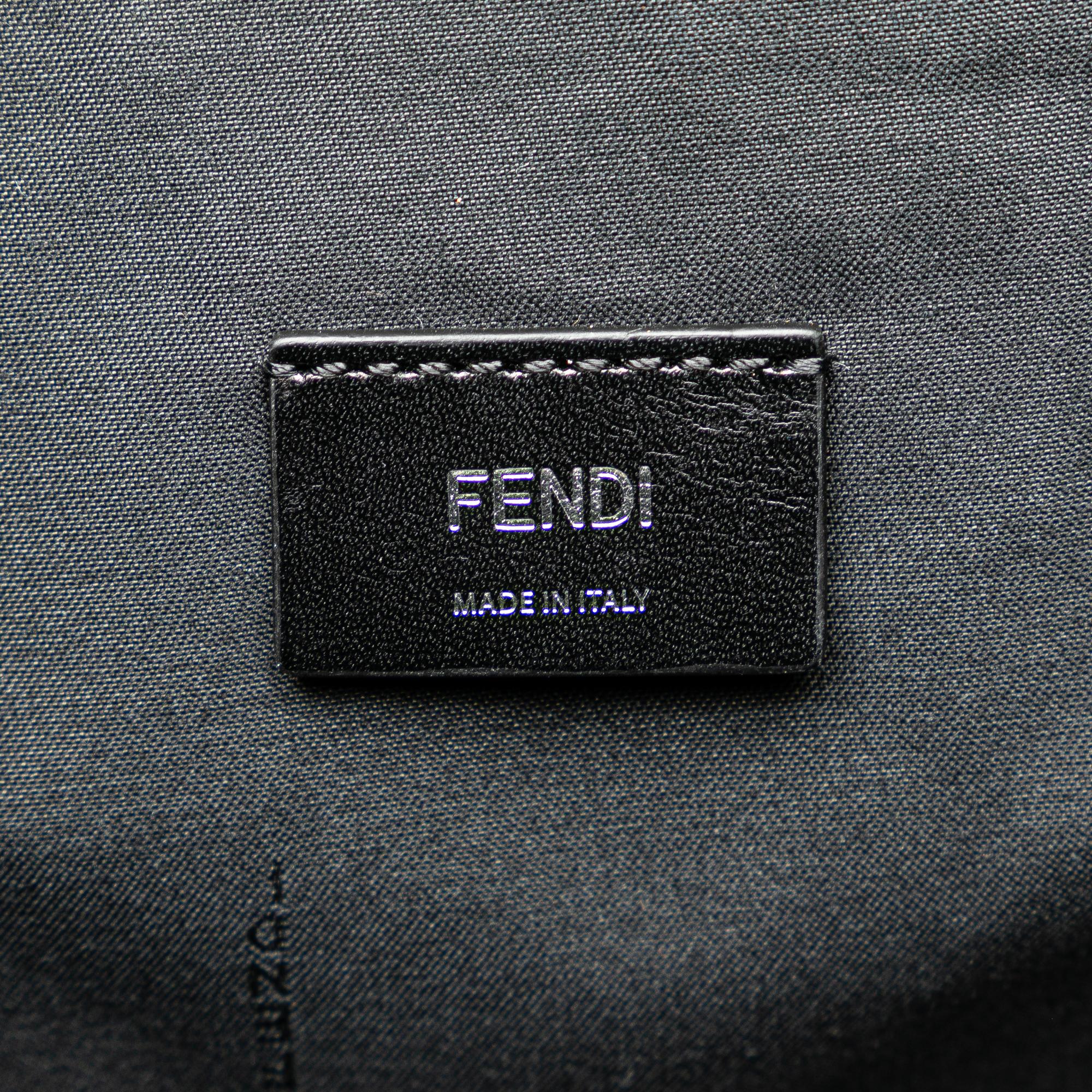 Fendi Sarah Coleman Leather Vertigo Shopper Tote