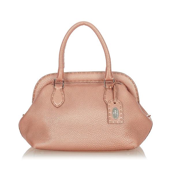 Fendi Selleria Leather Handbag (SHG-31769)