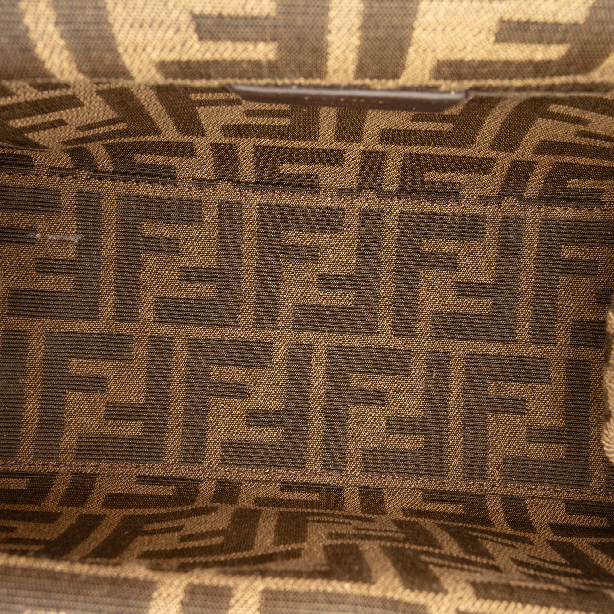 Fendi Small Shearling Fendi First Crossbody