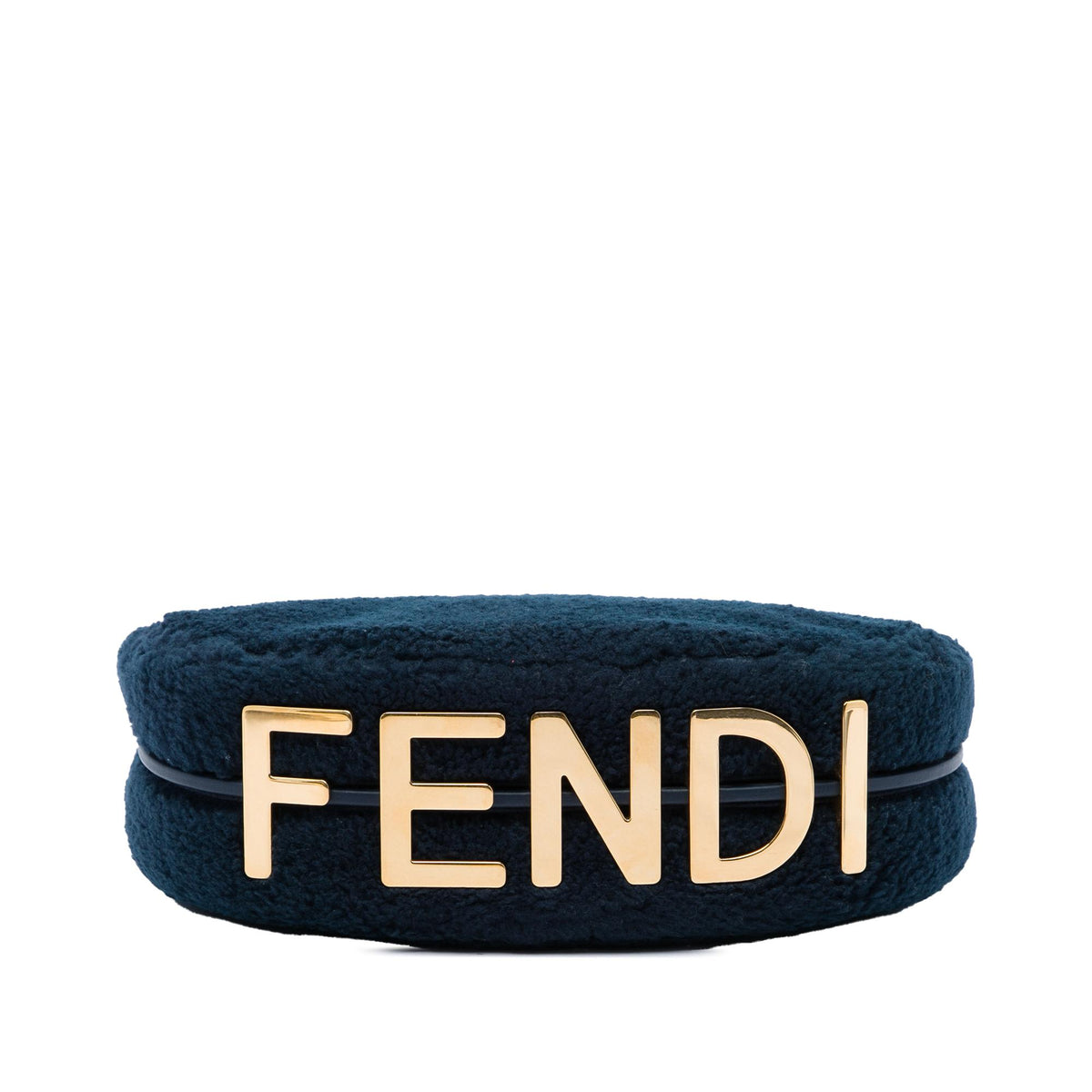 Fendi Small Shearling Fendigraphy Hobo