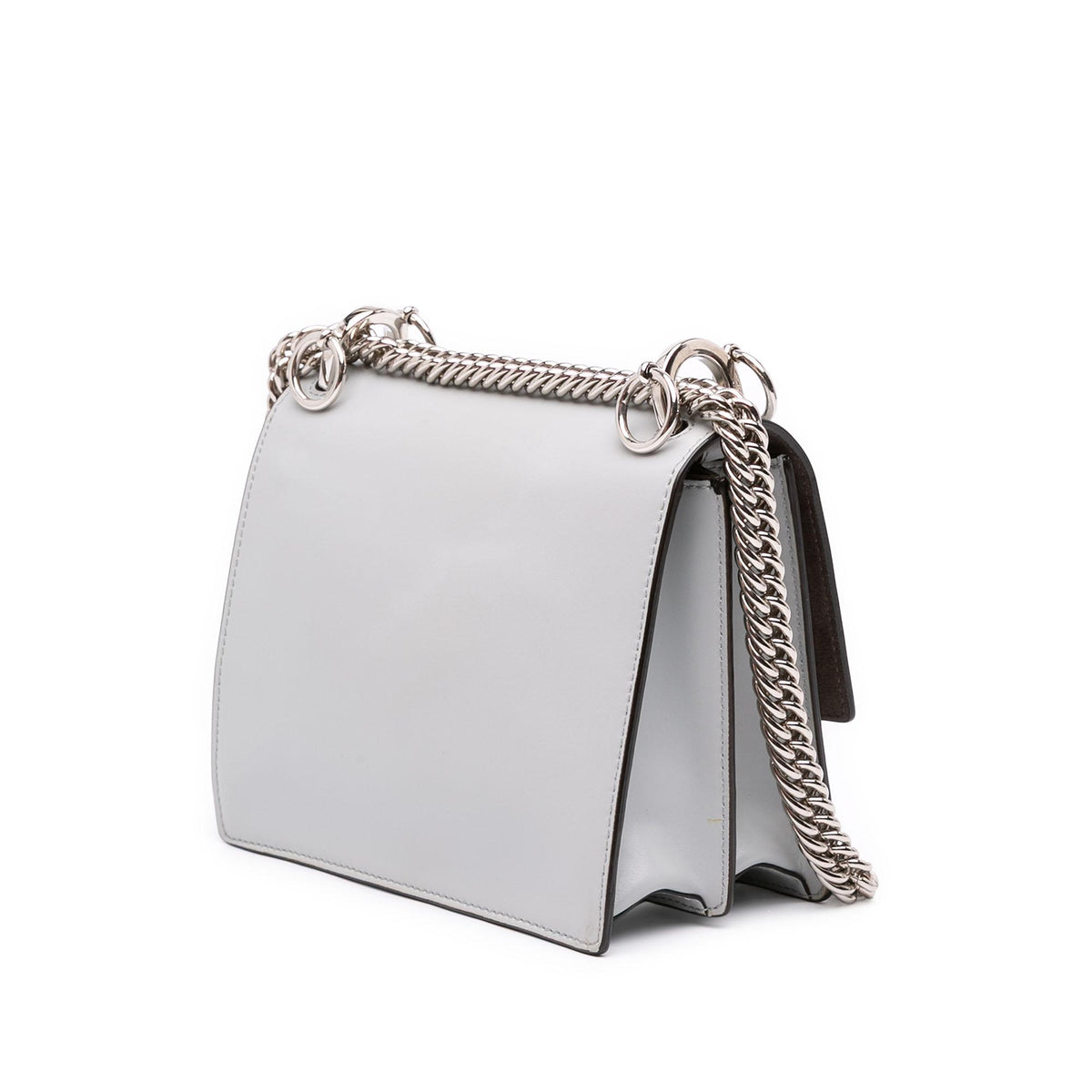 Fendi Small Studded Leather Kan I Crossbody
