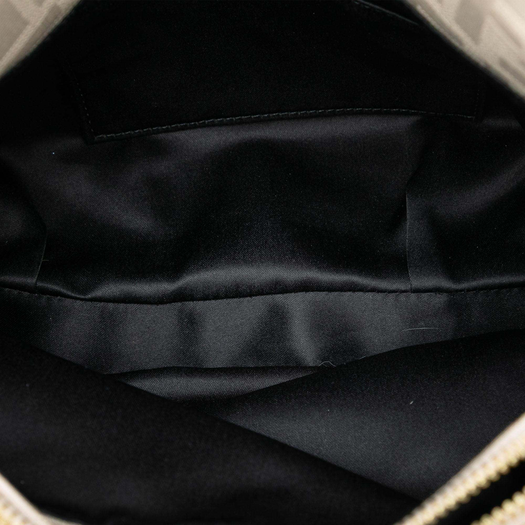 Fendi Small Zucca Canvas Mia Chain Tote