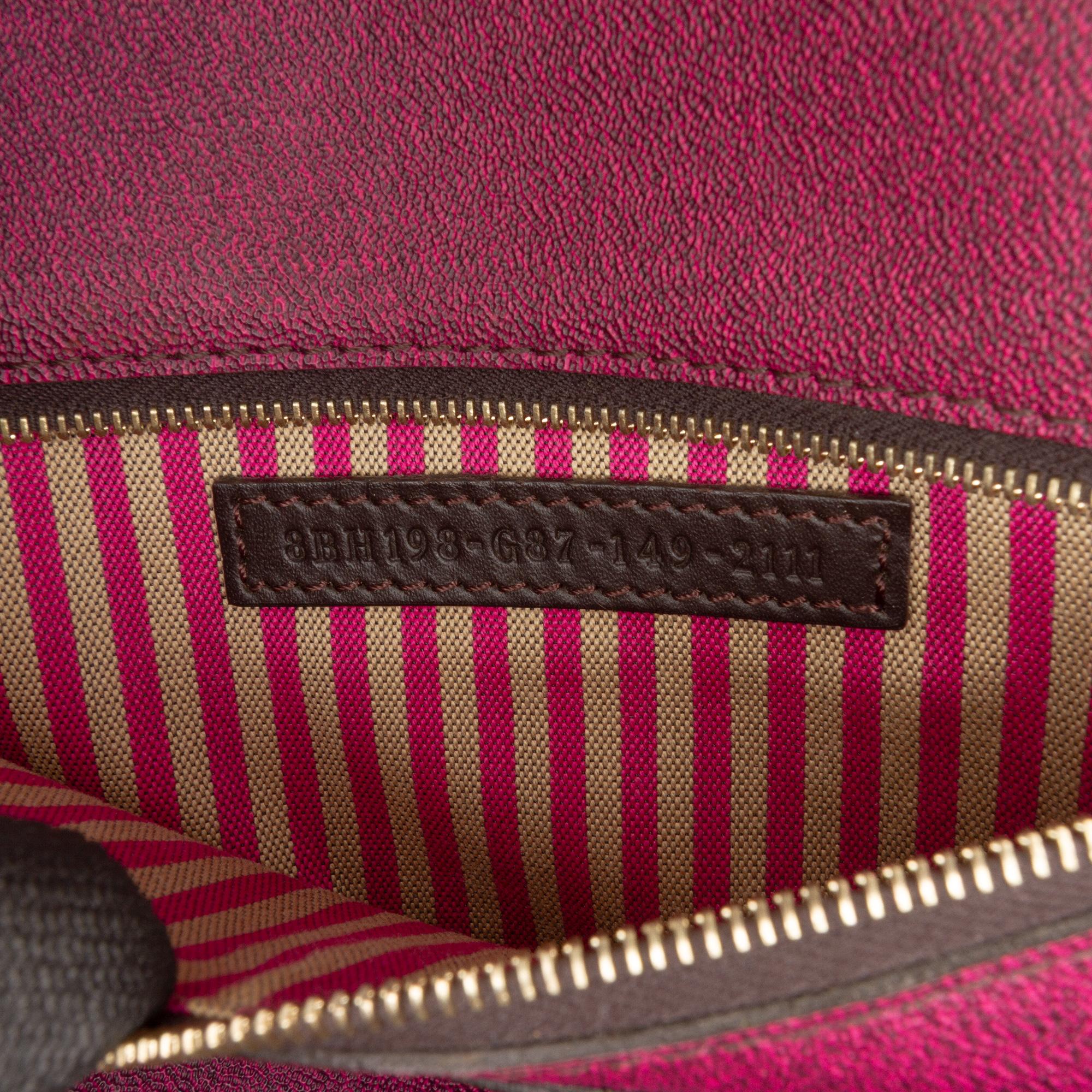Fendi Small Zucca Spalmati Roll Tote