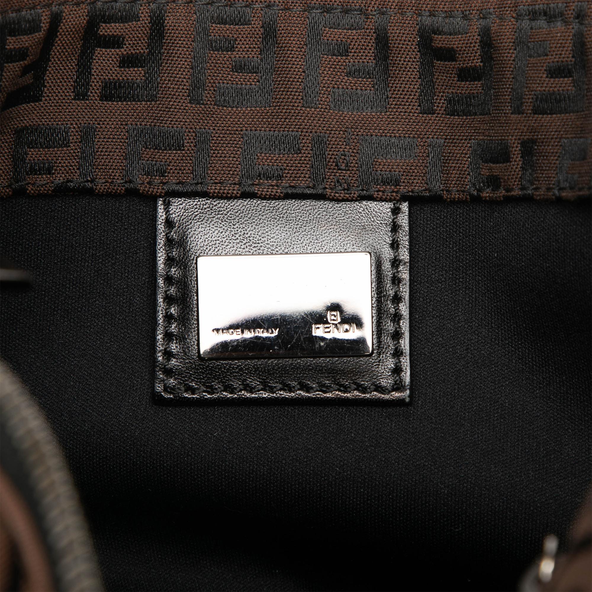 Fendi Small Zucchino Canvas Tote