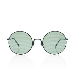 Fendi Striped Round Sunglasses (SHF-c85ipa)