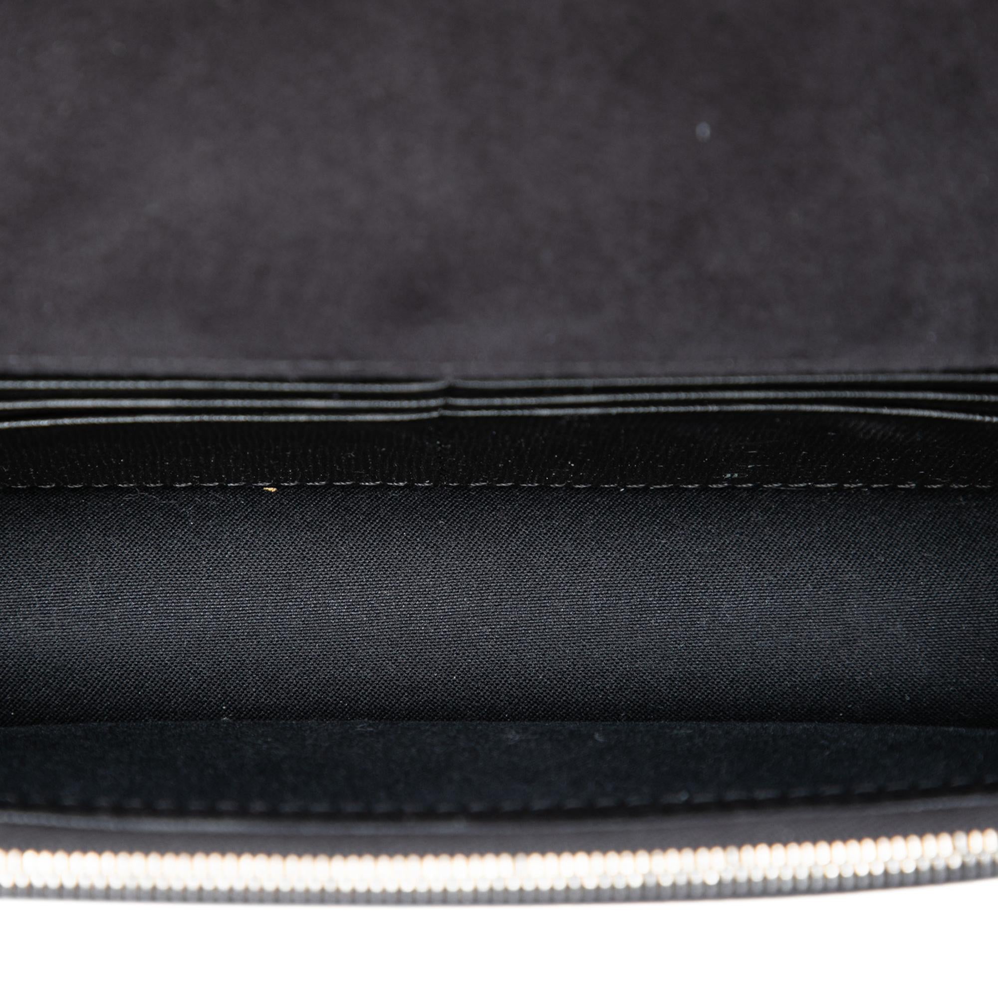 Fendi Studded Leather Karlito Wallet on Chain