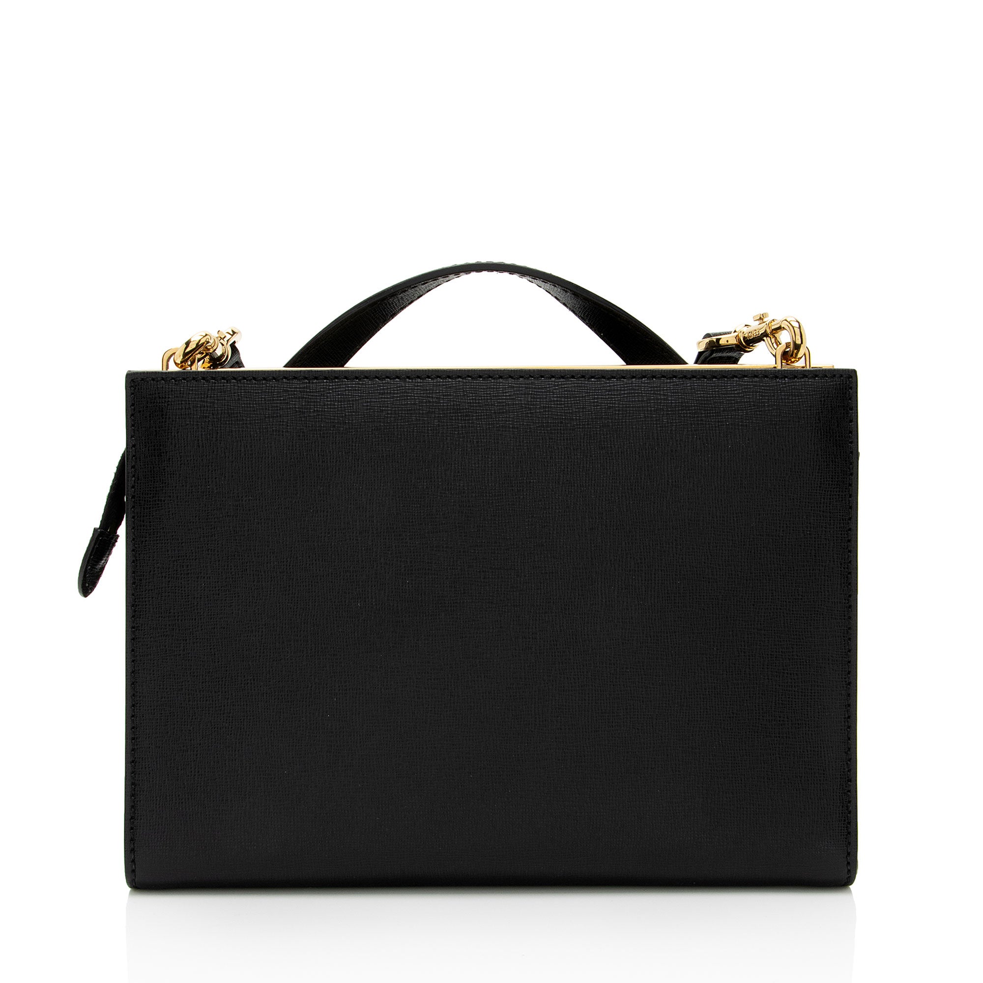 Fendi Studded Vitello Elite Demi Jour Monster Satchel (SHF-eH7Qgz)