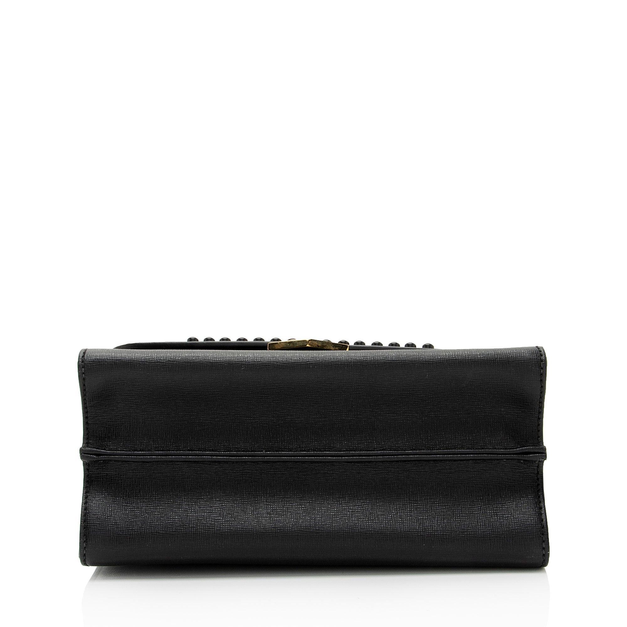 Fendi Studded Vitello Elite Demi Jour Monster Satchel (SHF-eH7Qgz)