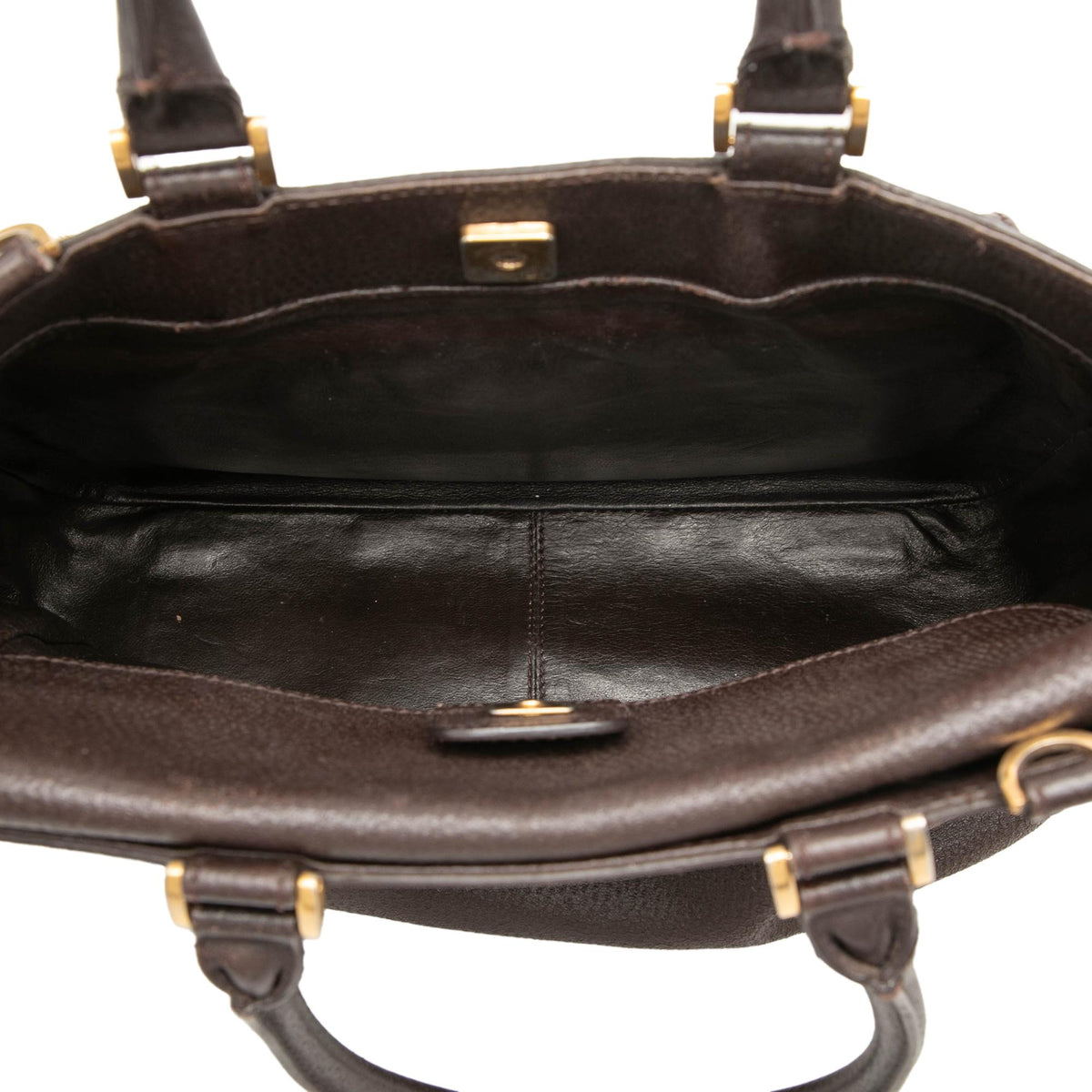 Fendi Textured Leather Classico No 3 Satchel