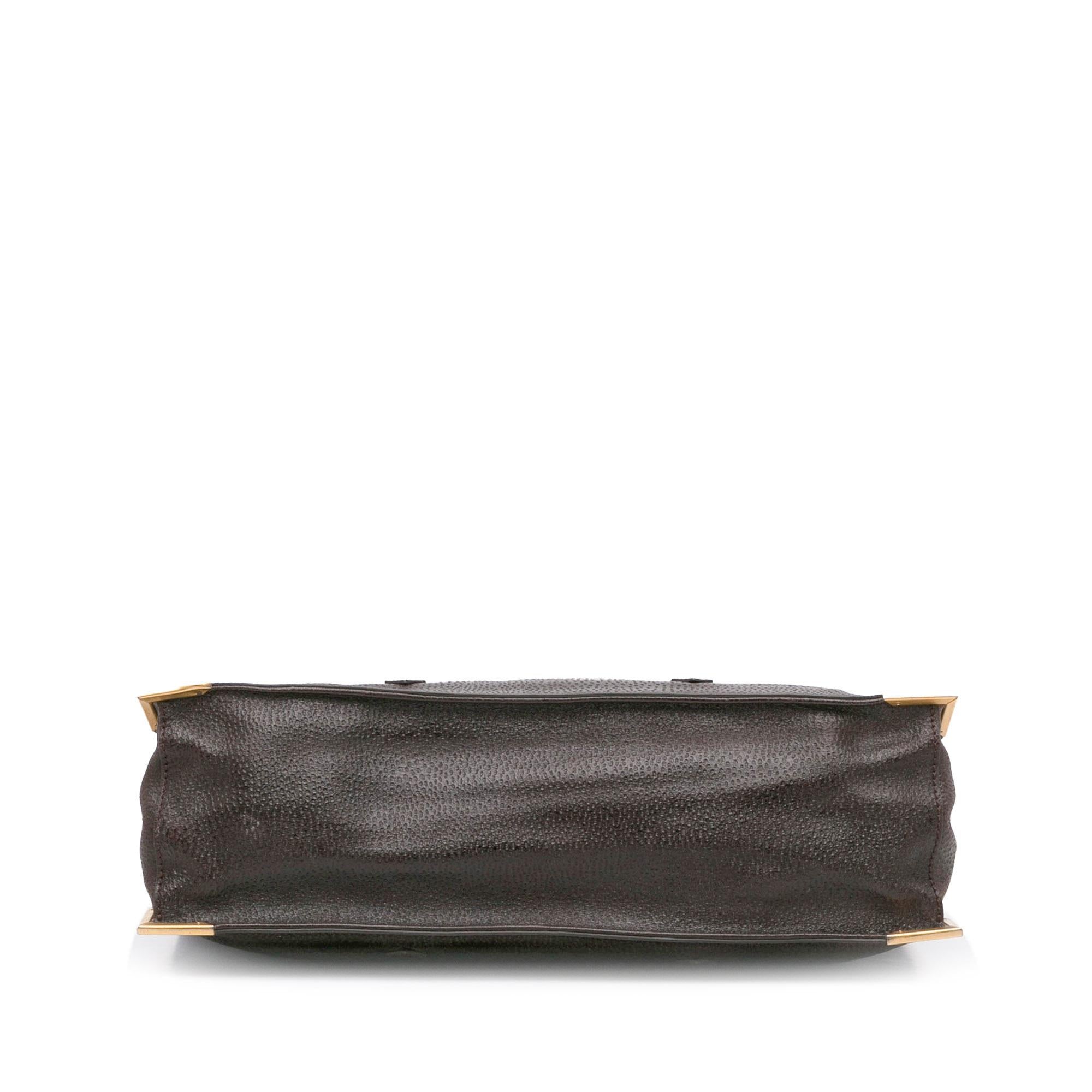 Fendi Textured Leather Classico No.4 Tote Bag (SHG-gSX2gy)