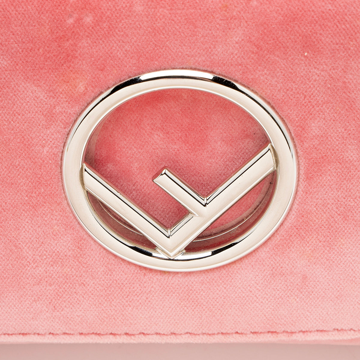 Fendi Velvet Kan I F Wallet on Chain
