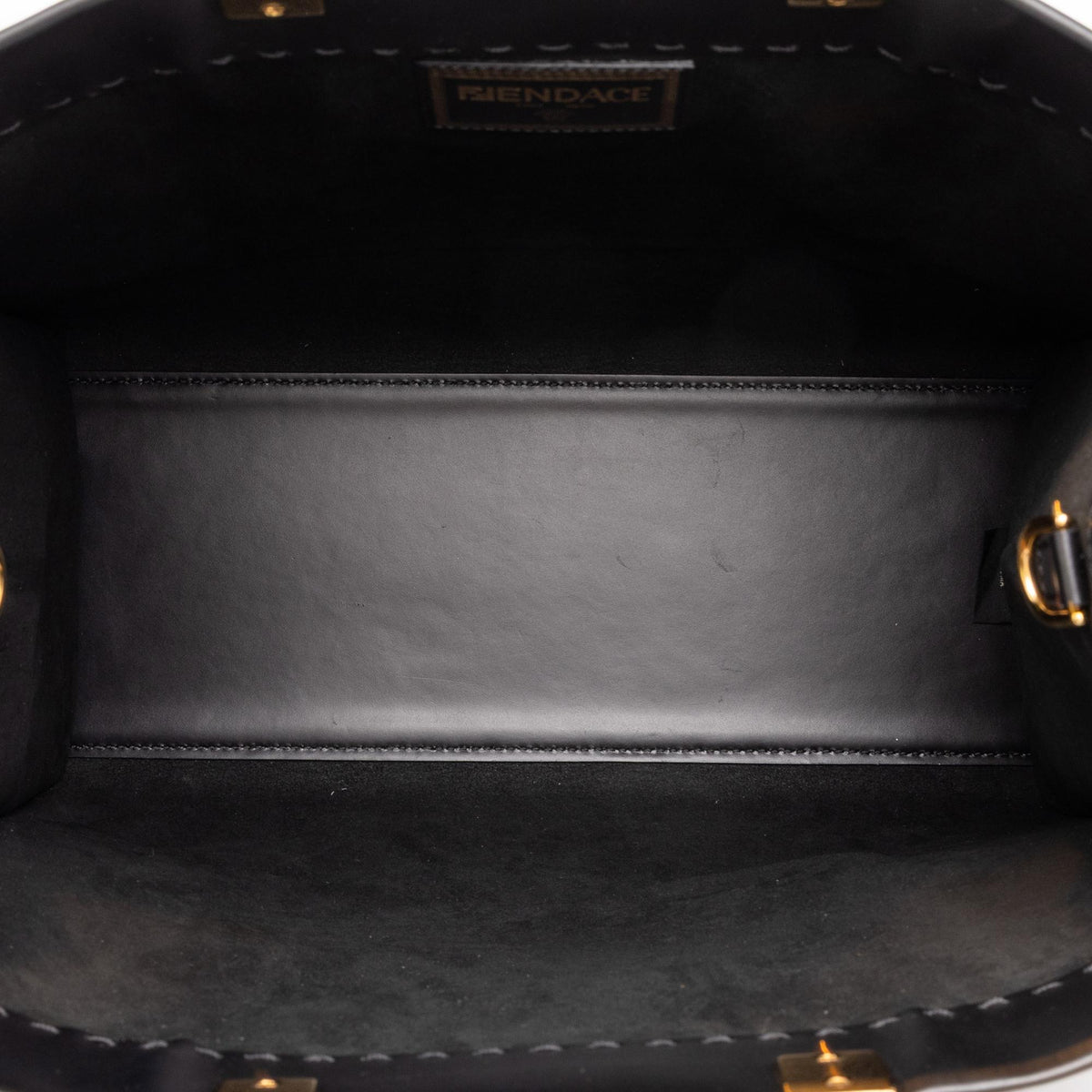 Fendi Versace Fendace Medium Calfskin Sunshine Shopper Tote