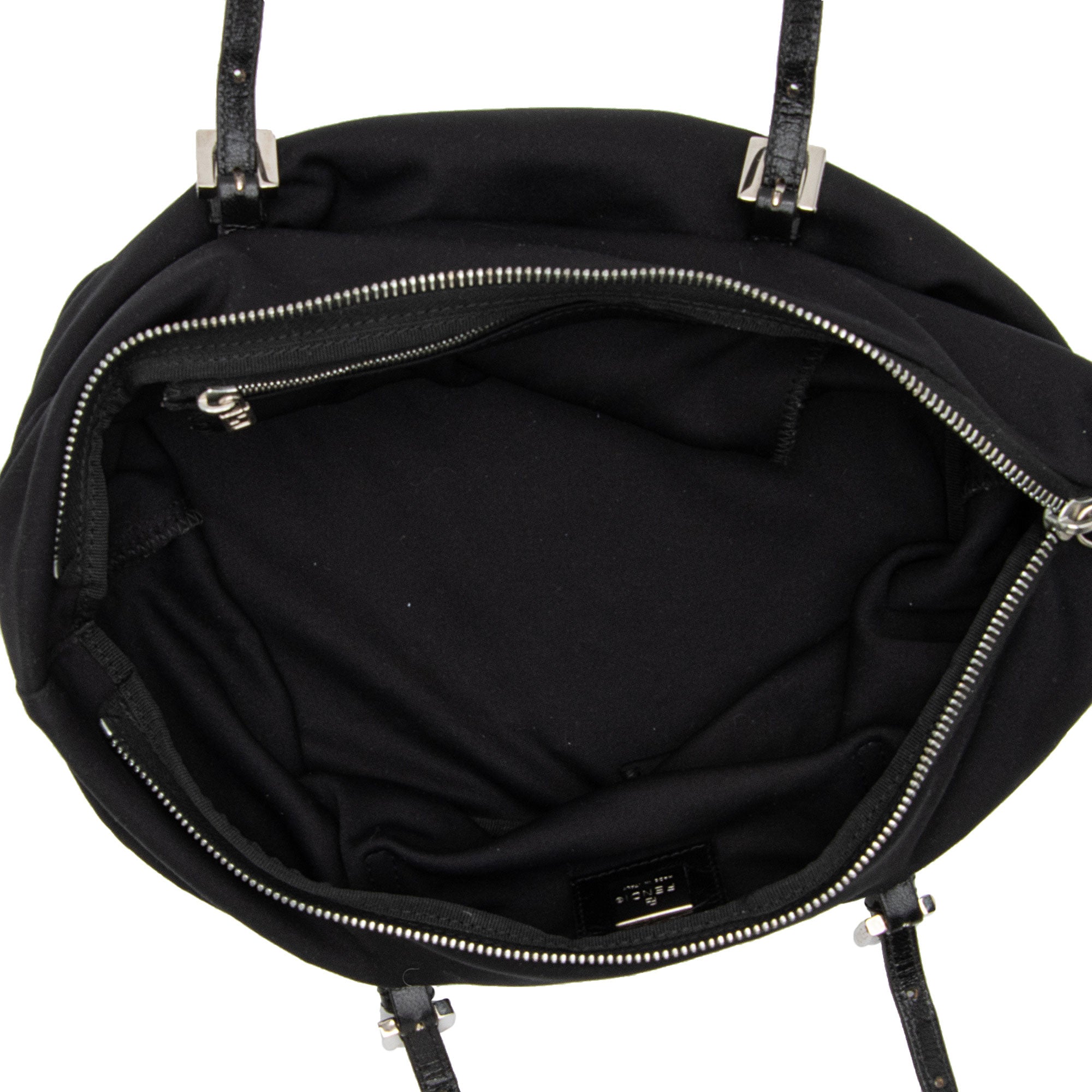 Fendi Vintage Neoprene Mini Roll Tote (SHF-hOncyE)