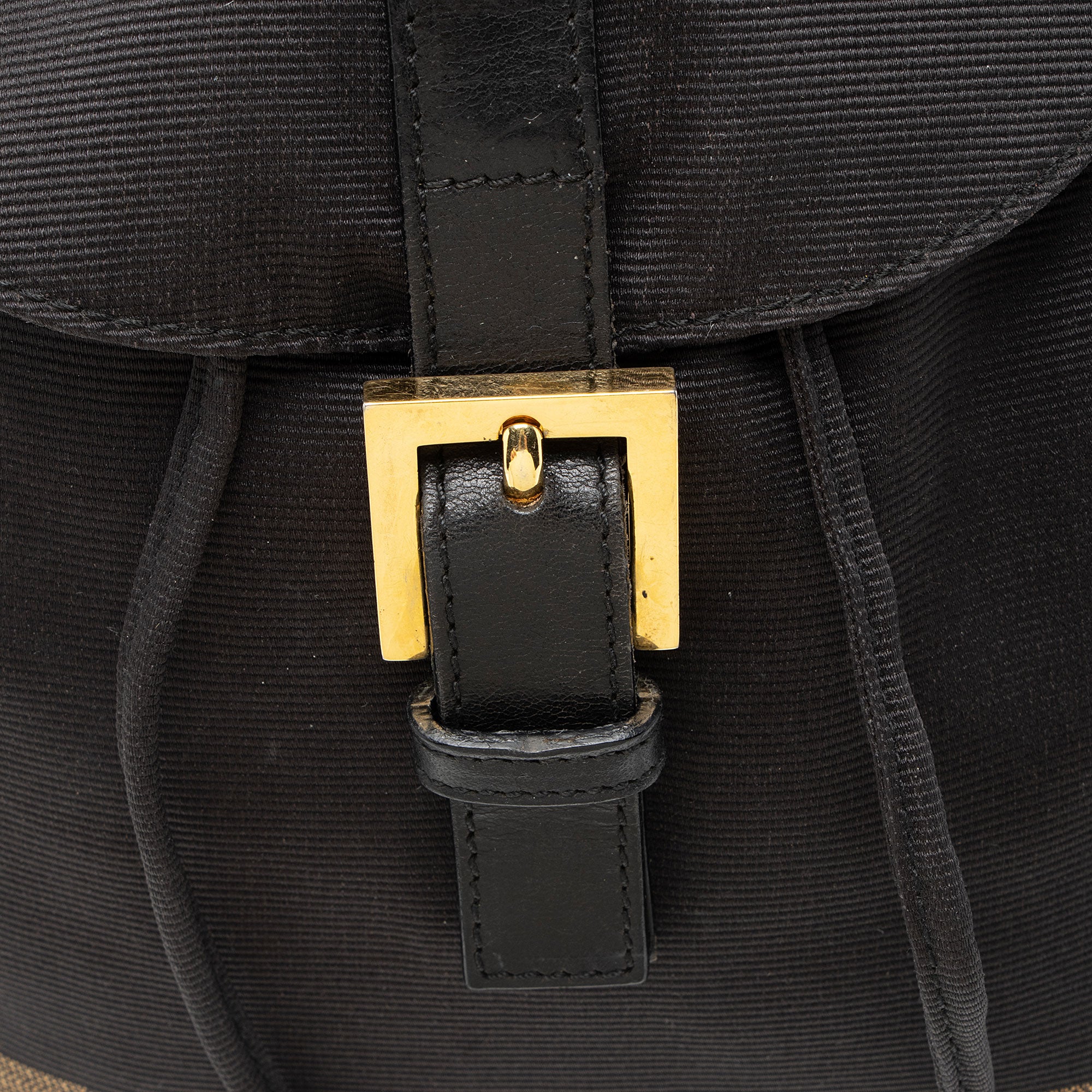 Fendi Vintage Nylon 1925 Drawstring Backpack