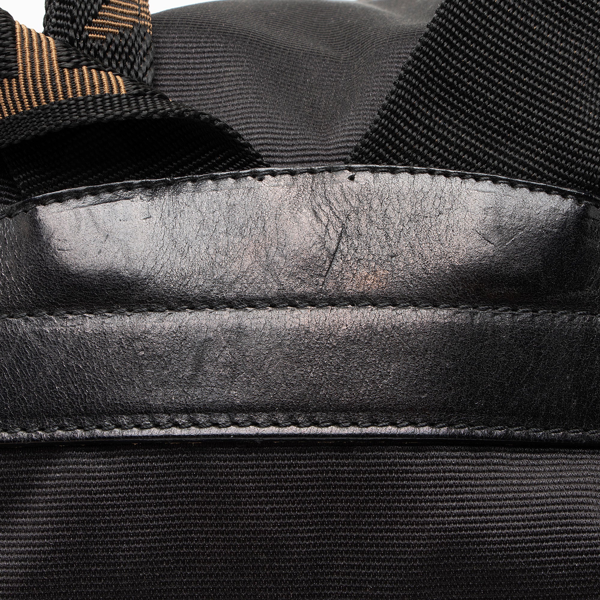 Fendi Vintage Nylon 1925 Drawstring Backpack