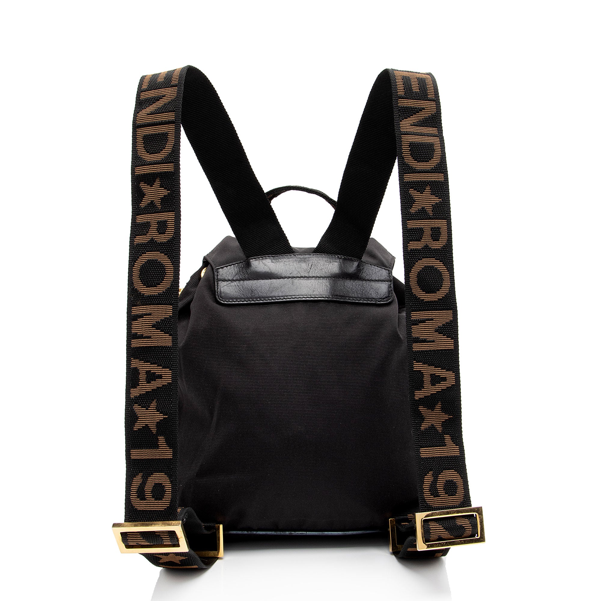 Fendi Vintage Nylon 1925 Drawstring Backpack (SHF-OaDaxr)