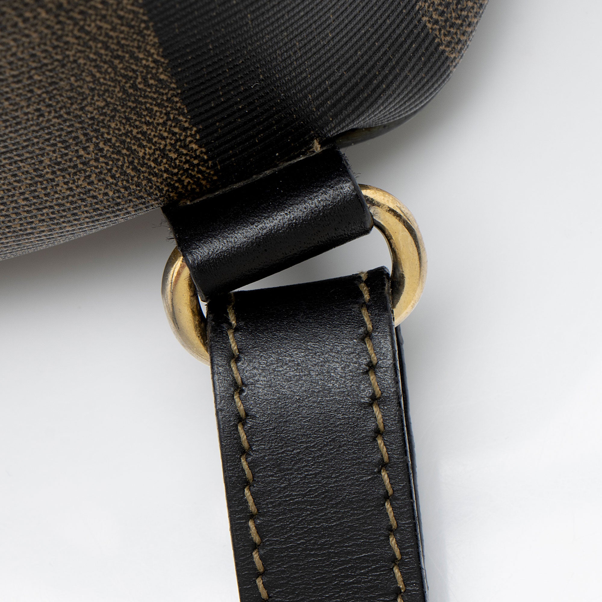 Fendi Vintage Pequin Drawstring Backpack