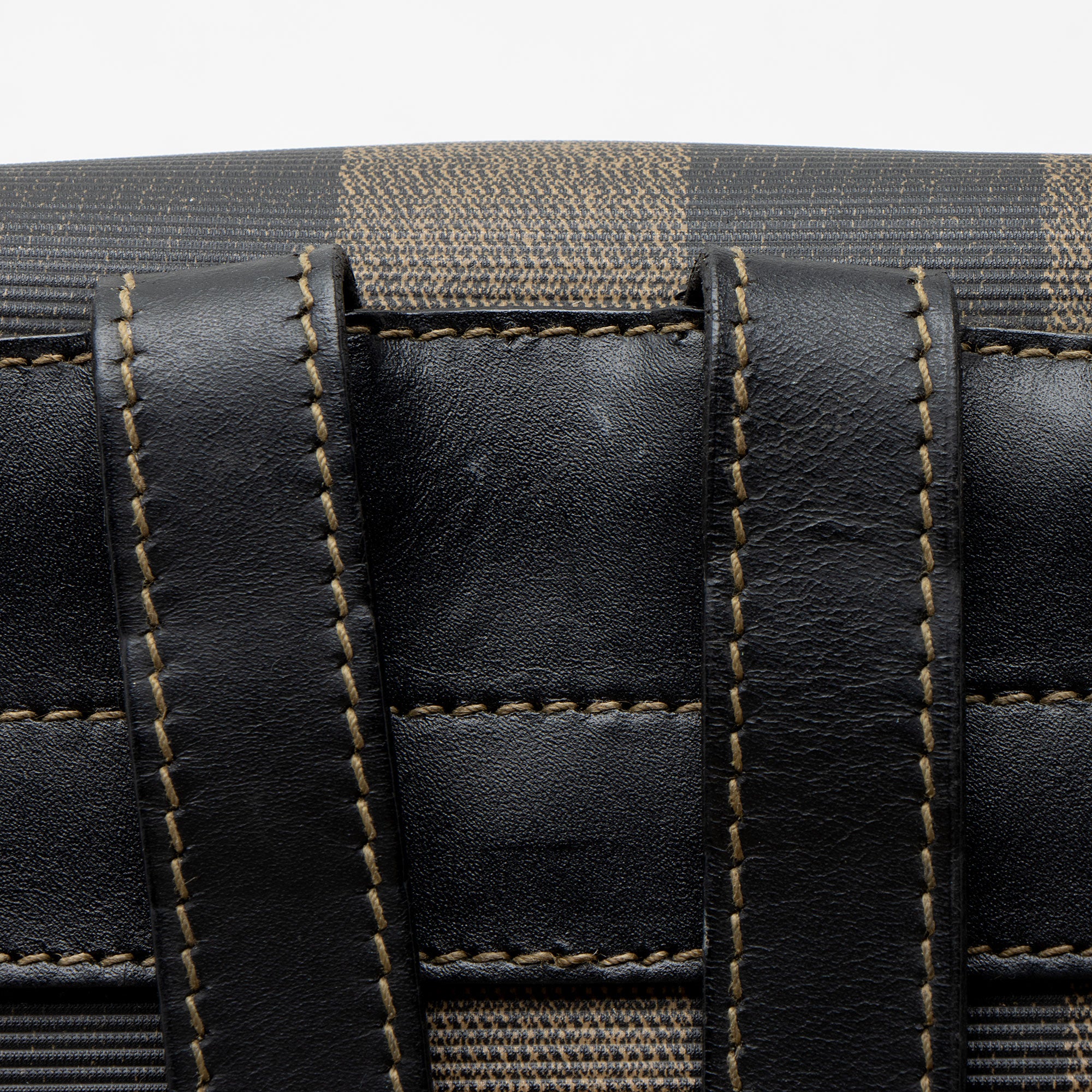 Fendi Vintage Pequin Drawstring Backpack
