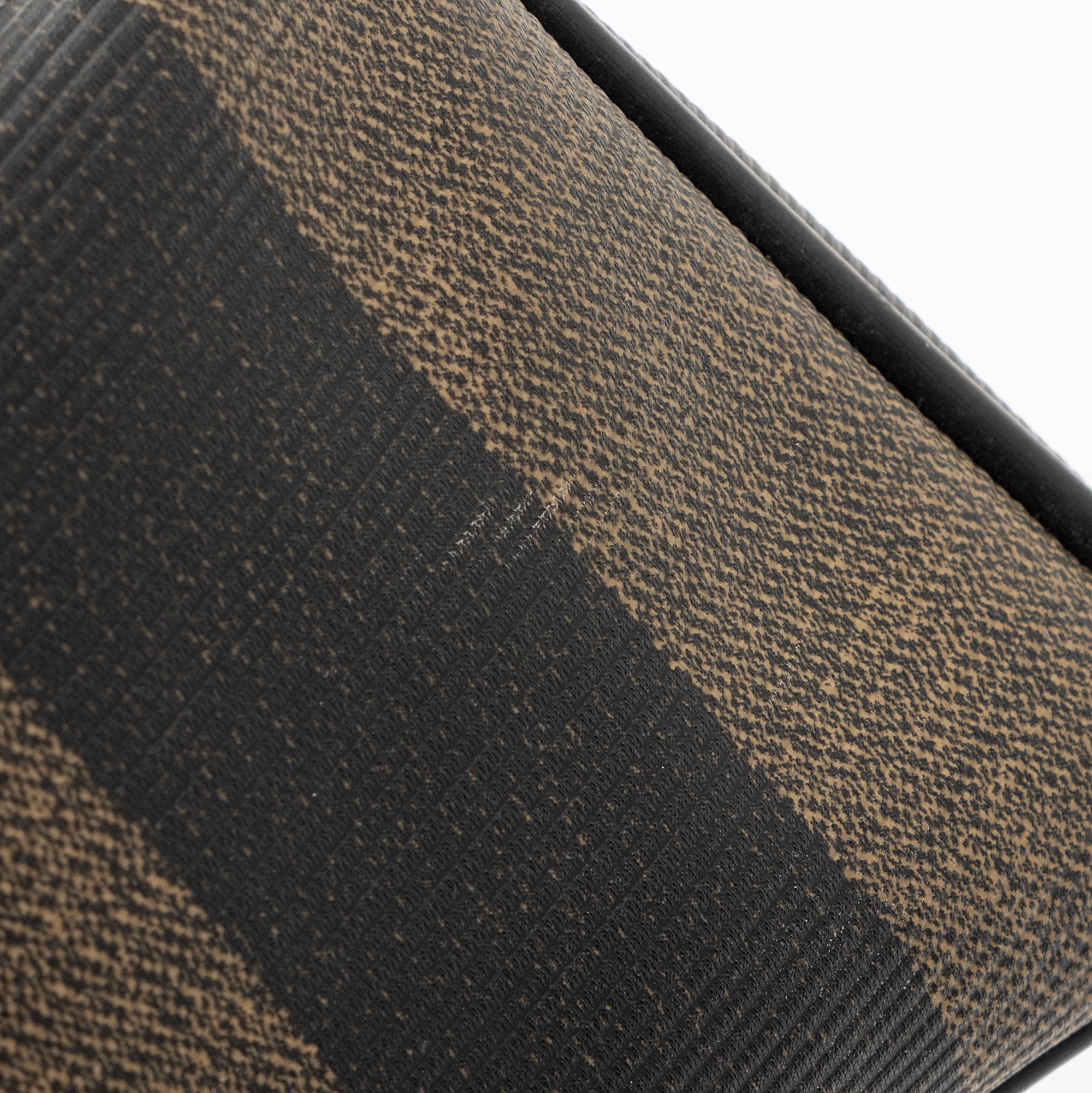 Fendi Vintage Pequin Satchel (SHF-p2iSKx)