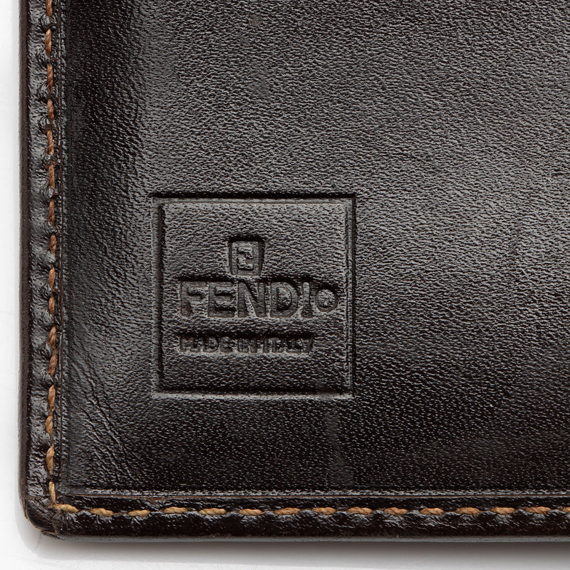 Fendi Vintage Zucca Bi-Fold Wallet (SHF-cz94a8)