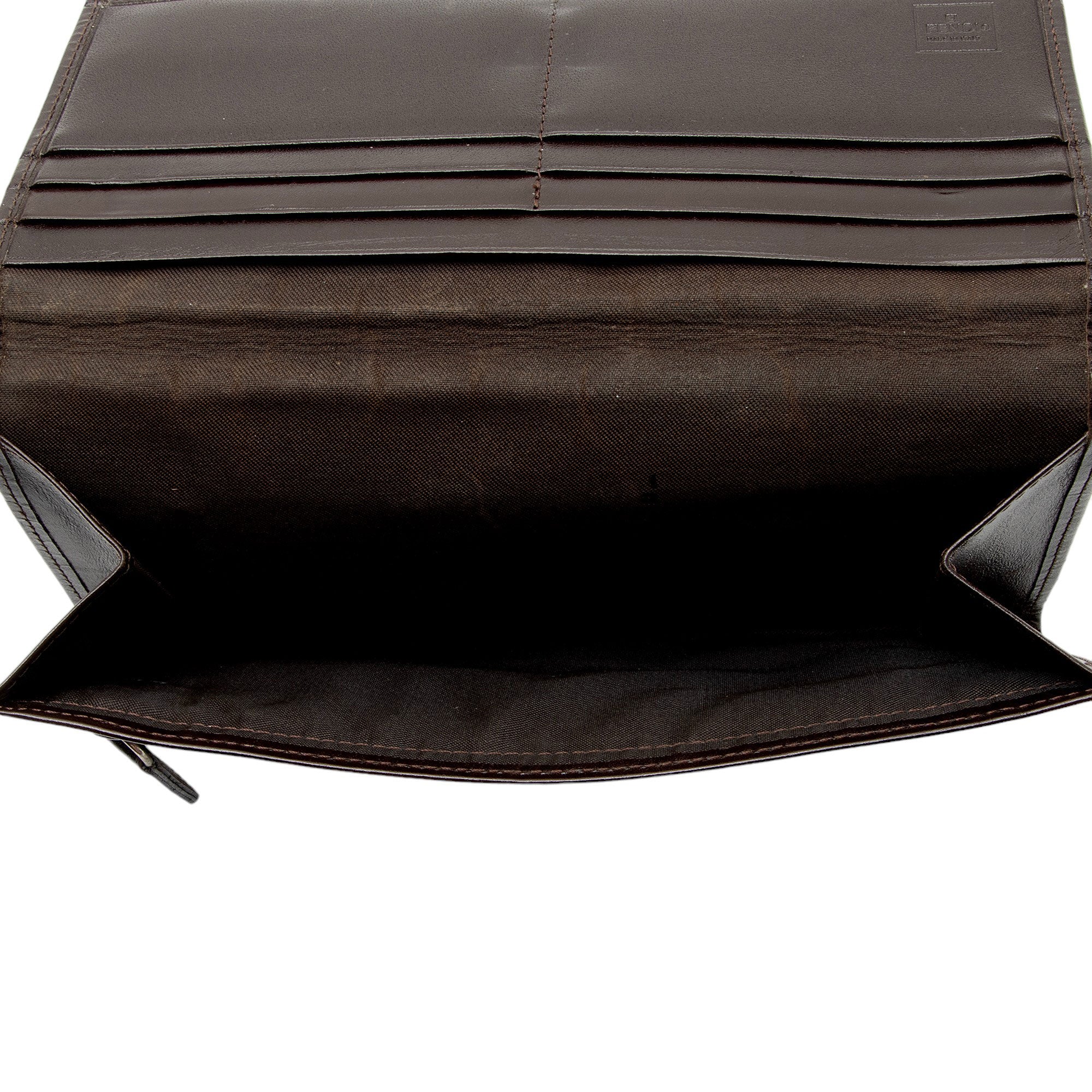 Fendi Vintage Zucca Long Wallet (SHF-4wpuJV)