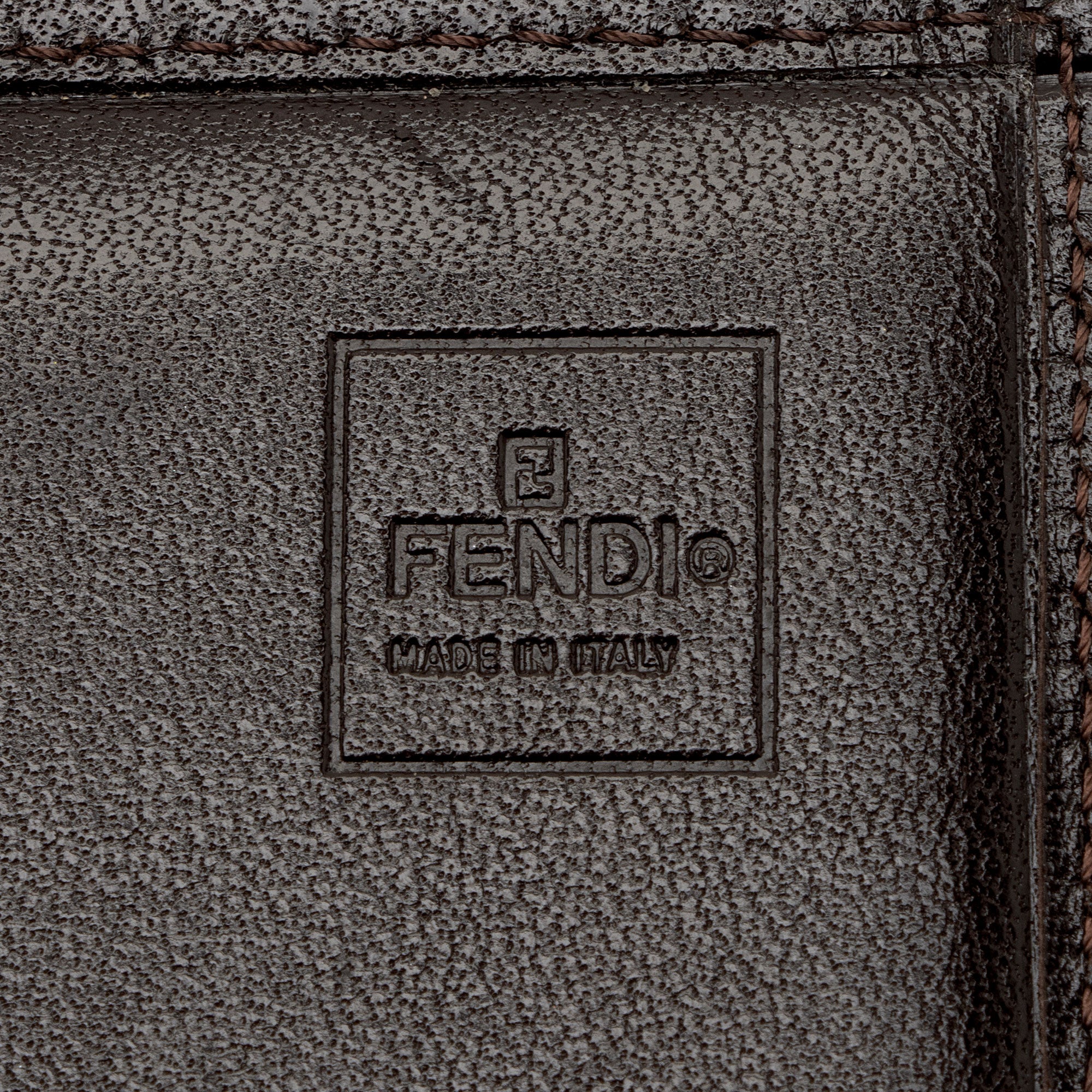 Fendi Vintage Zucca Long Wallet (SHF-4wpuJV)