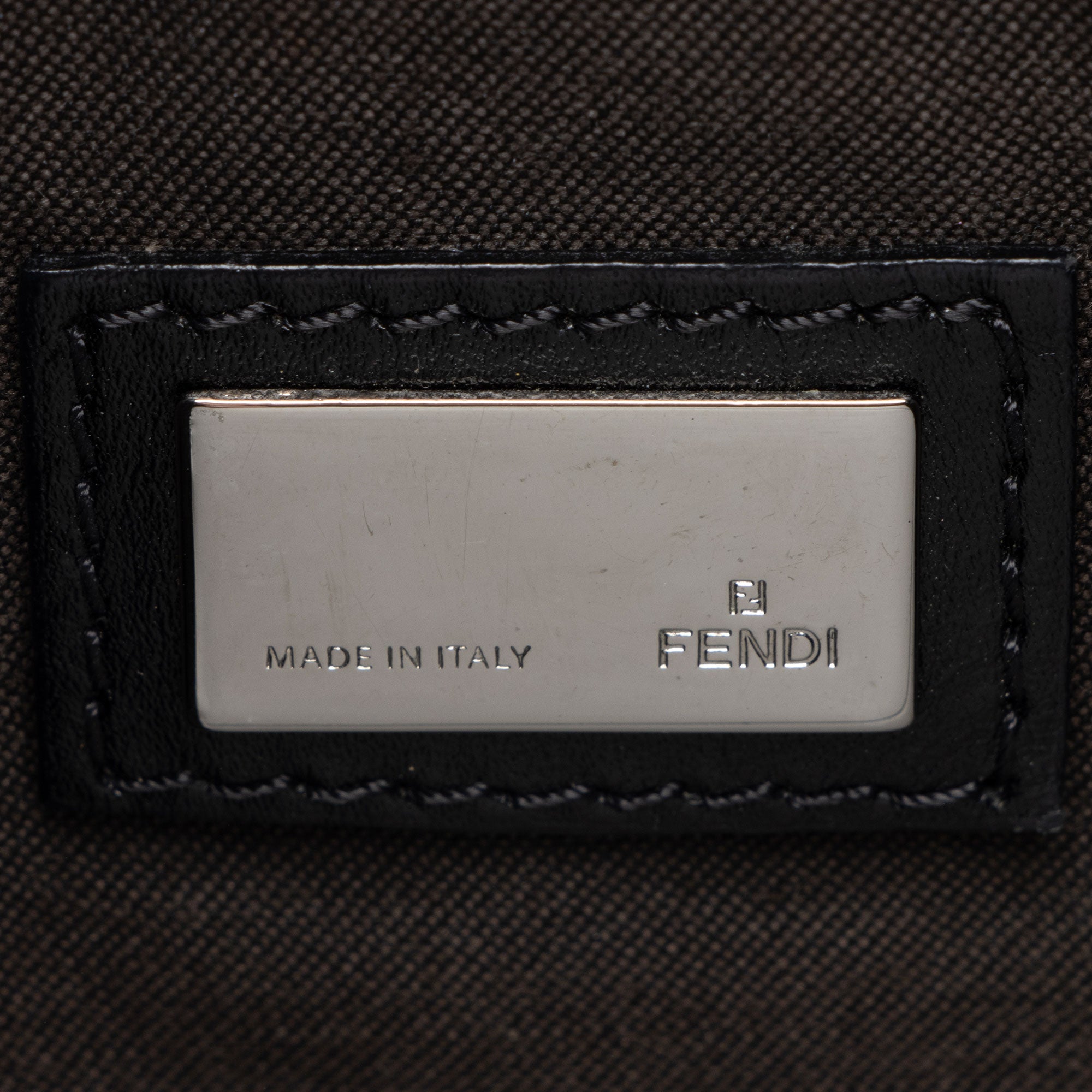 Fendi Vintage Zucchino Canvas Messenger